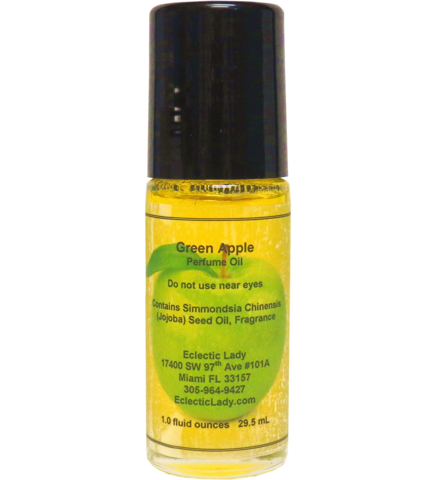 Eclectic Lady Green Apple Perfume Oil 1.0 Oz Portable Roll-On Fragrance with Long-Lasting Scent Delightful Essential Oils and Jojoba Oil For Daily Use 1 Fl Oz (Pack of 1) - Buy Online on GoSupps.com