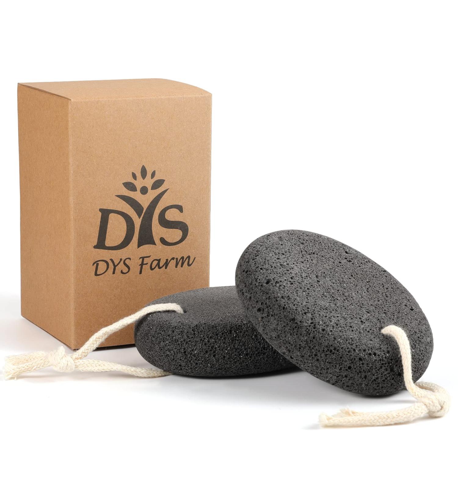 Pumice Stone for Feet - Natural Exfoliator and Callus Remover for Smooth Skin on Feet, Hands, Heels, and Elbows - Buy Online on GoSupps.com