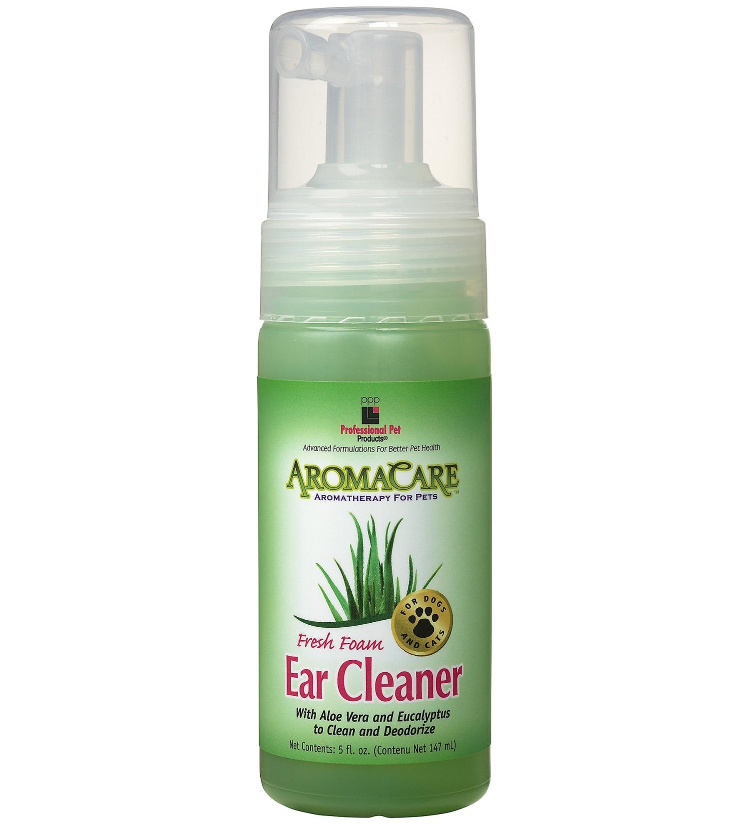 PPP Pet Aroma Care Foaming Ear Cleaner  5-Ounce - Buy Online on GoSupps.com