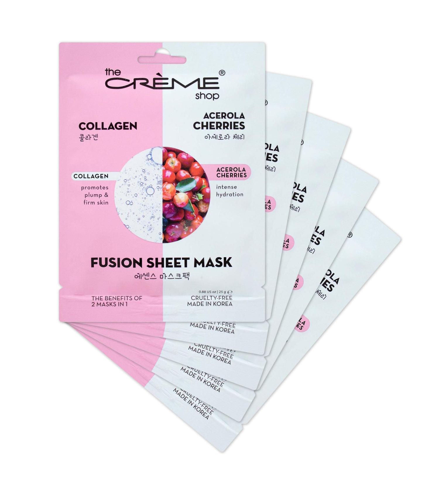 Collagen & Acerola Cherry Fusion Sheet Mask (5 Pack)