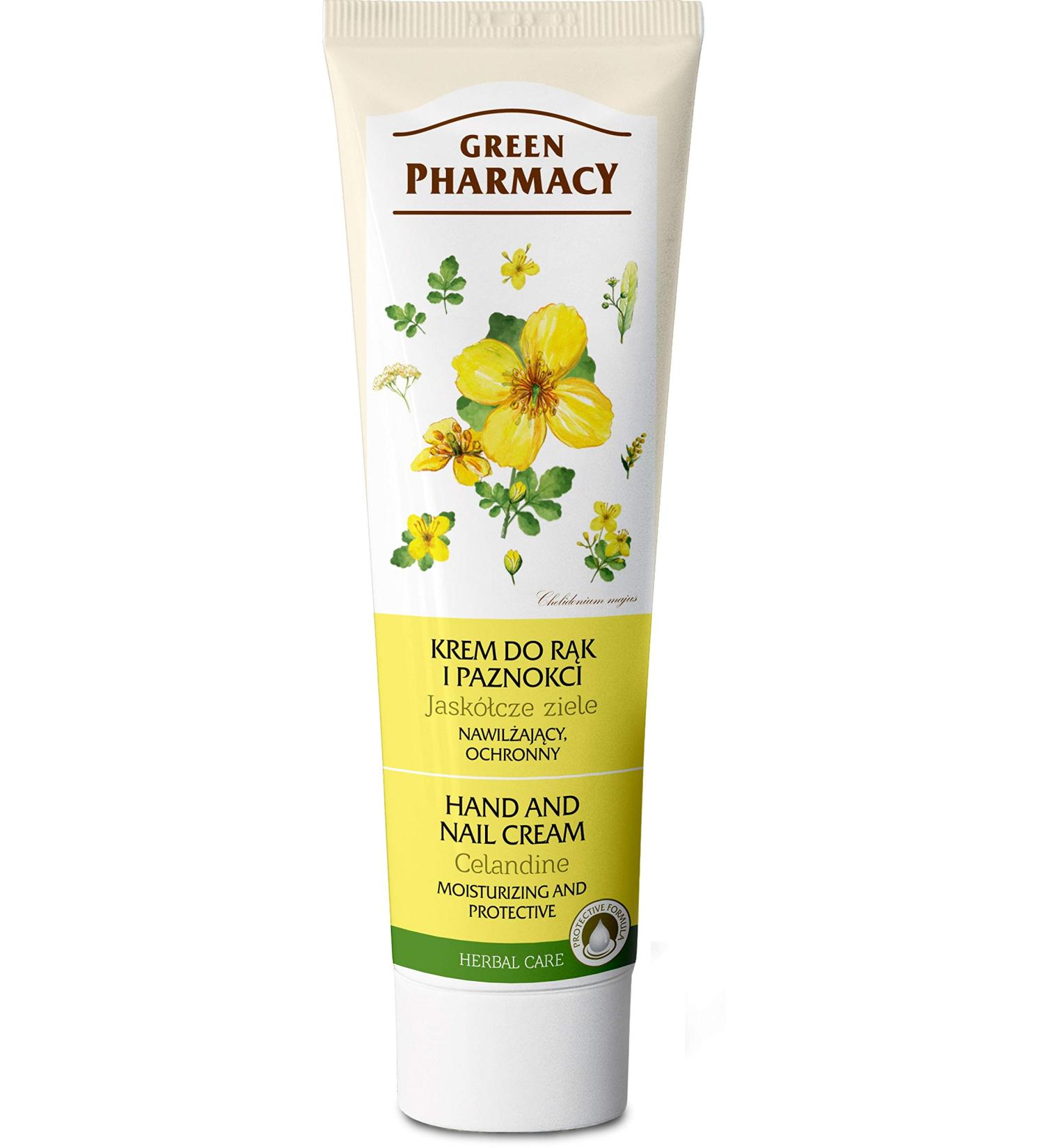 Green Pharmacy HAND & NAIL CREAM ' Celandine ' Moisturizing and Protective 100ml
