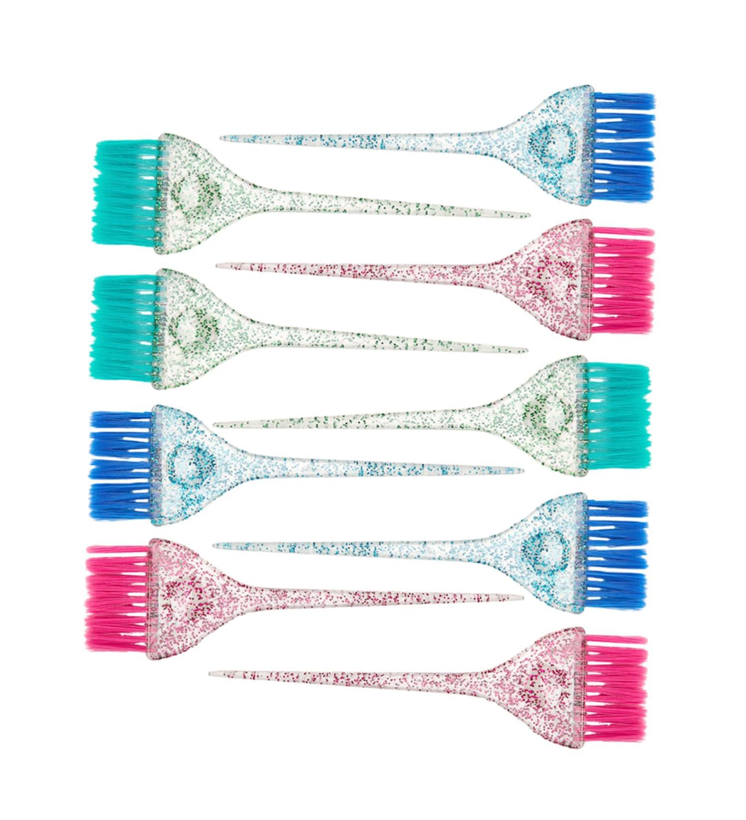 Lot De 9 Pinceaux Pour En Valeur Cheveux Estomper Teindre Cheveux Appliquer La Couleur En Plastique - Buy Online on GoSupps.com