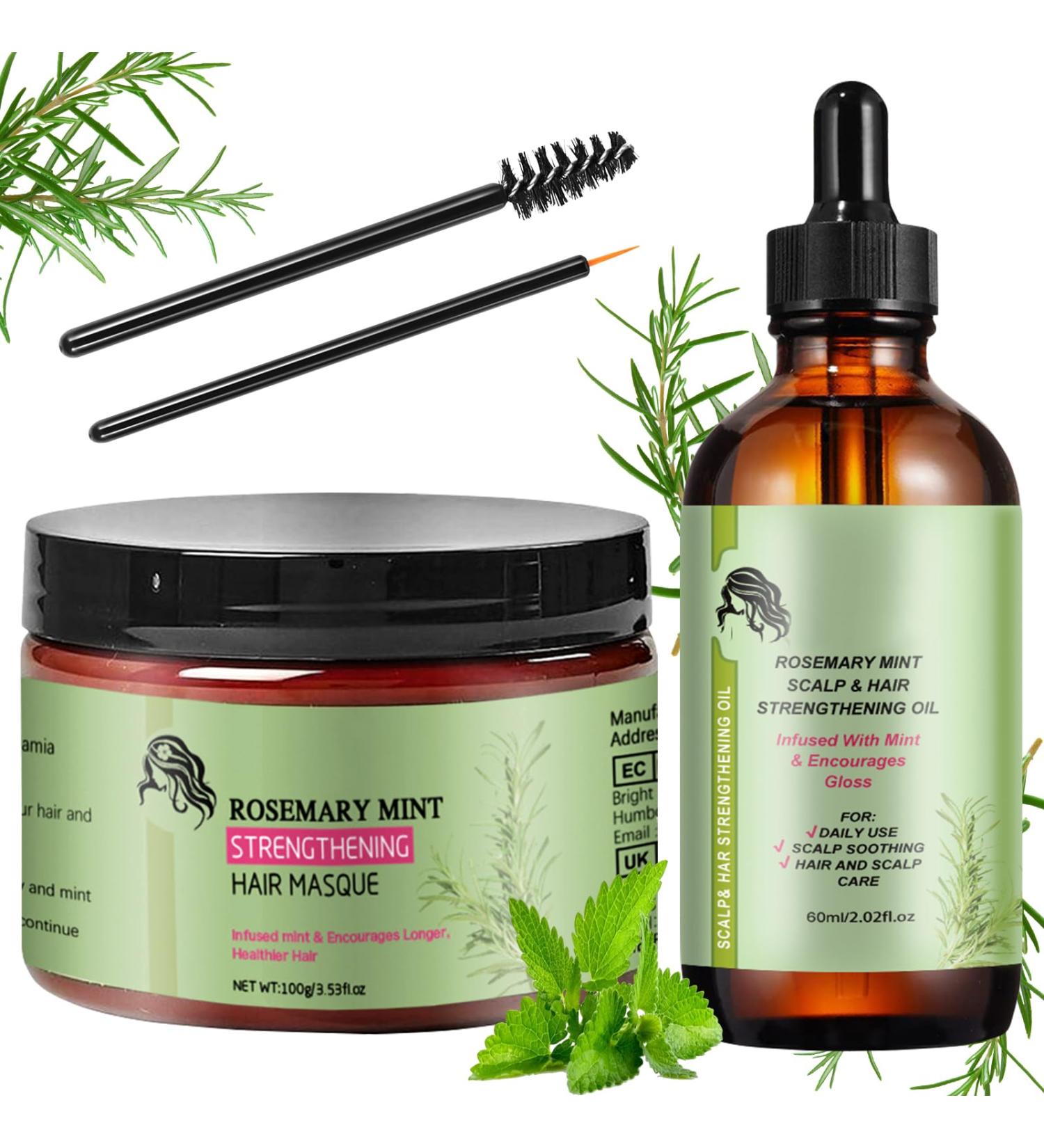  Capgoost Rosemary Oil for Hair 60ml Hair Mask and Scalp Care - Buy Online on GoSupps.com
