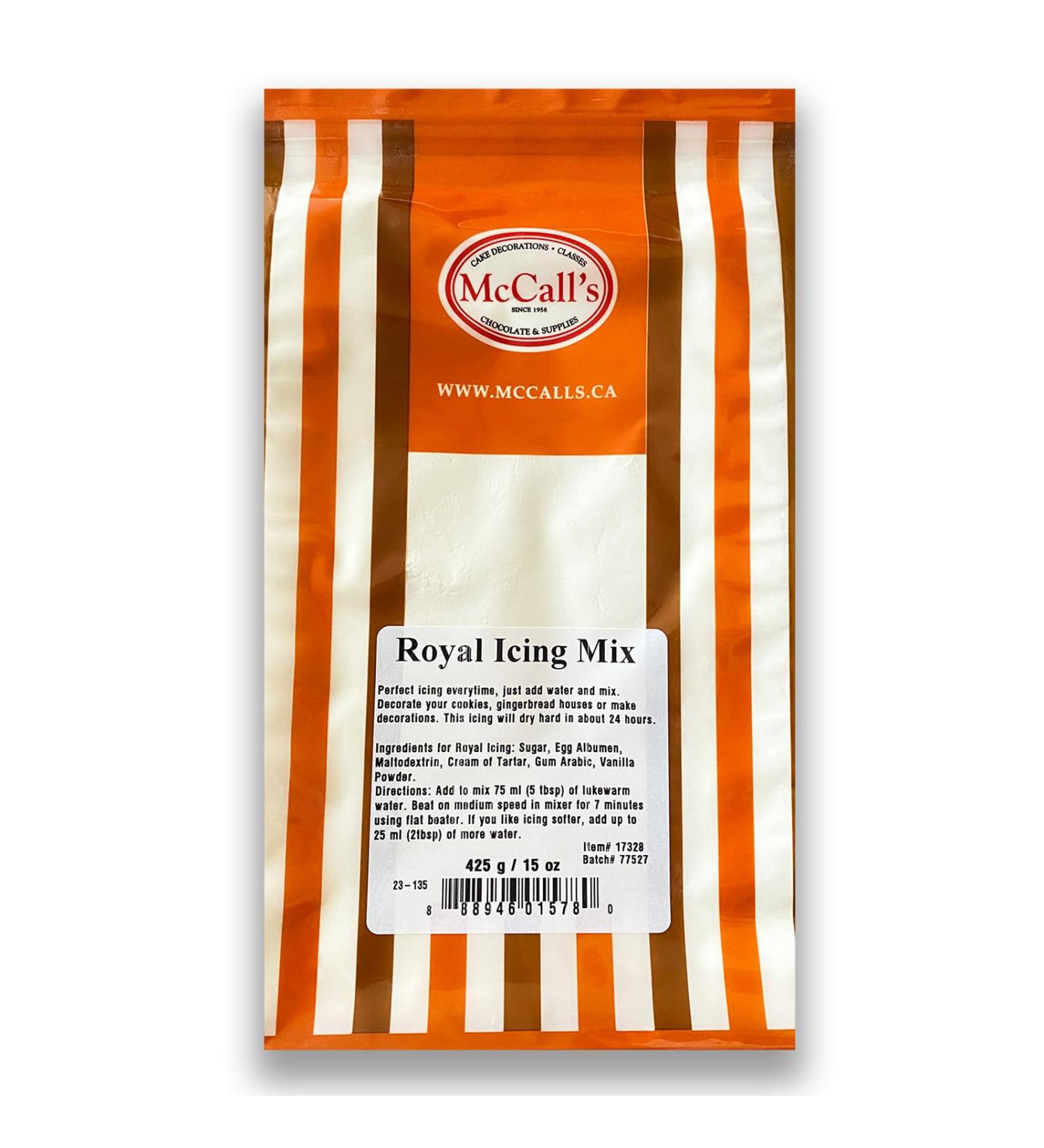 McCall's Royal Icing Mix 425 g (15 oz)