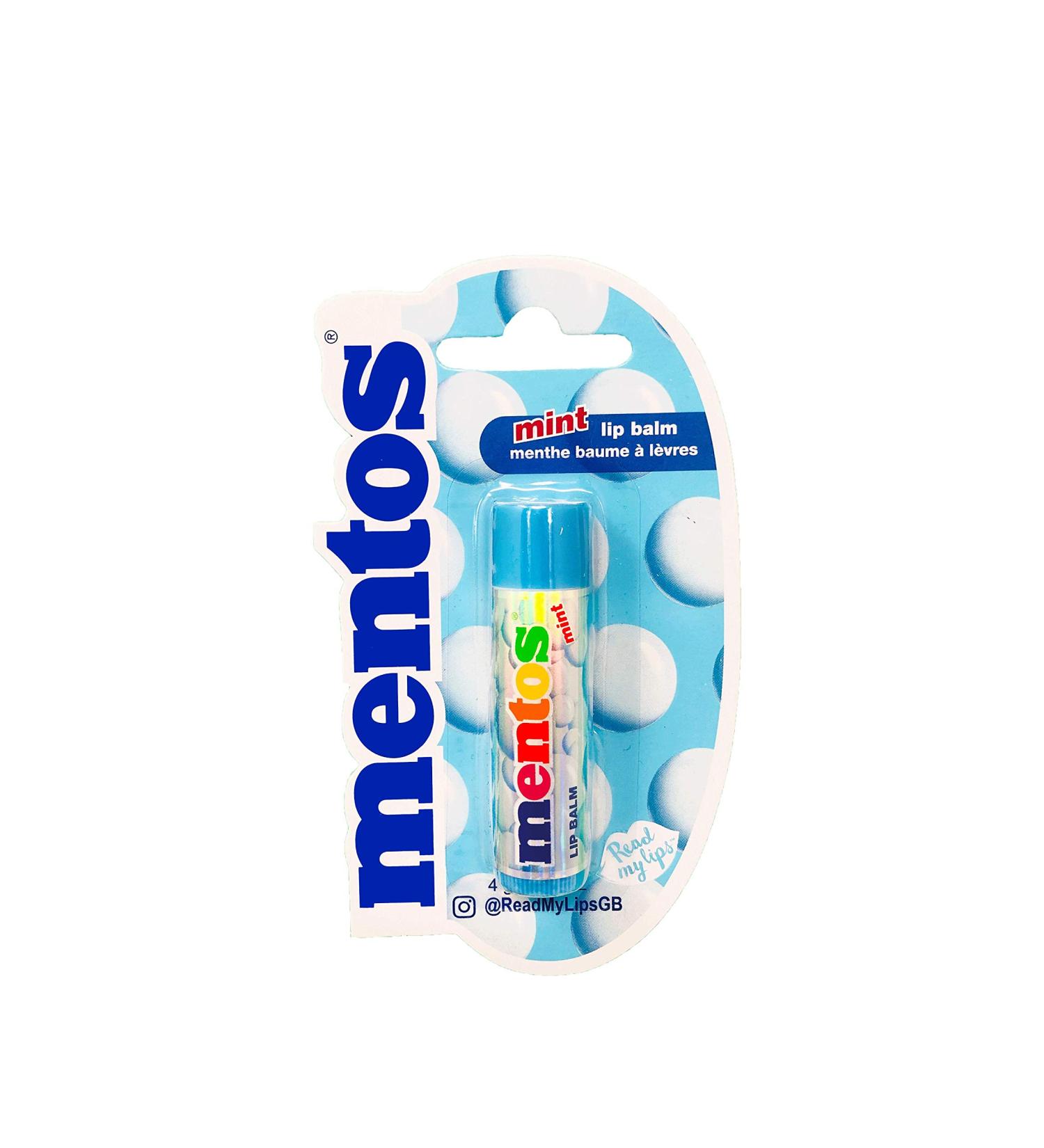 Read My Lips Mentos Mint Single Lip Balm Blue - Buy Online on GoSupps.com