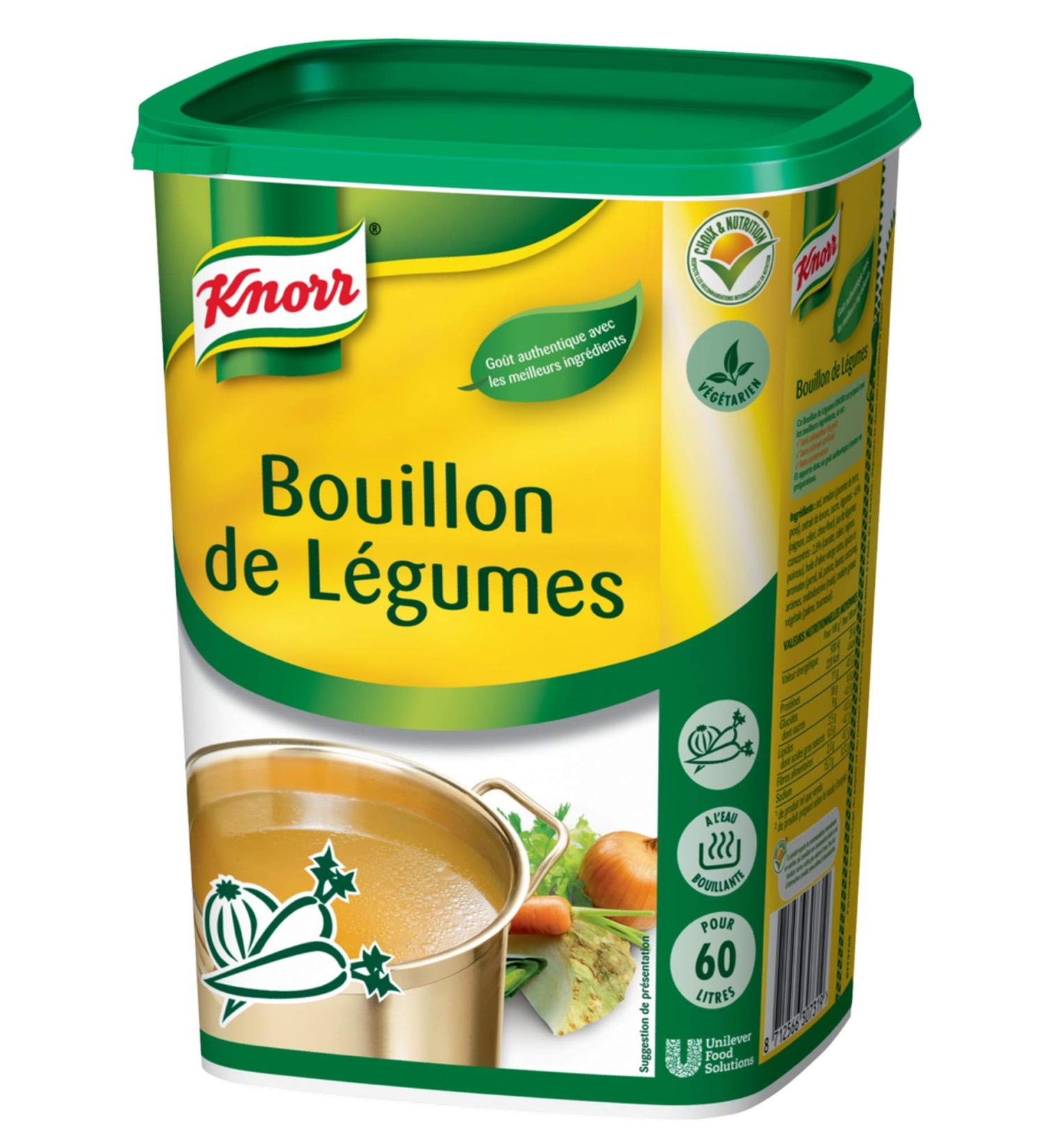 Knorr Dehydrated Vegetable Broth Use up to 60l - Buy Online on GoSupps.com