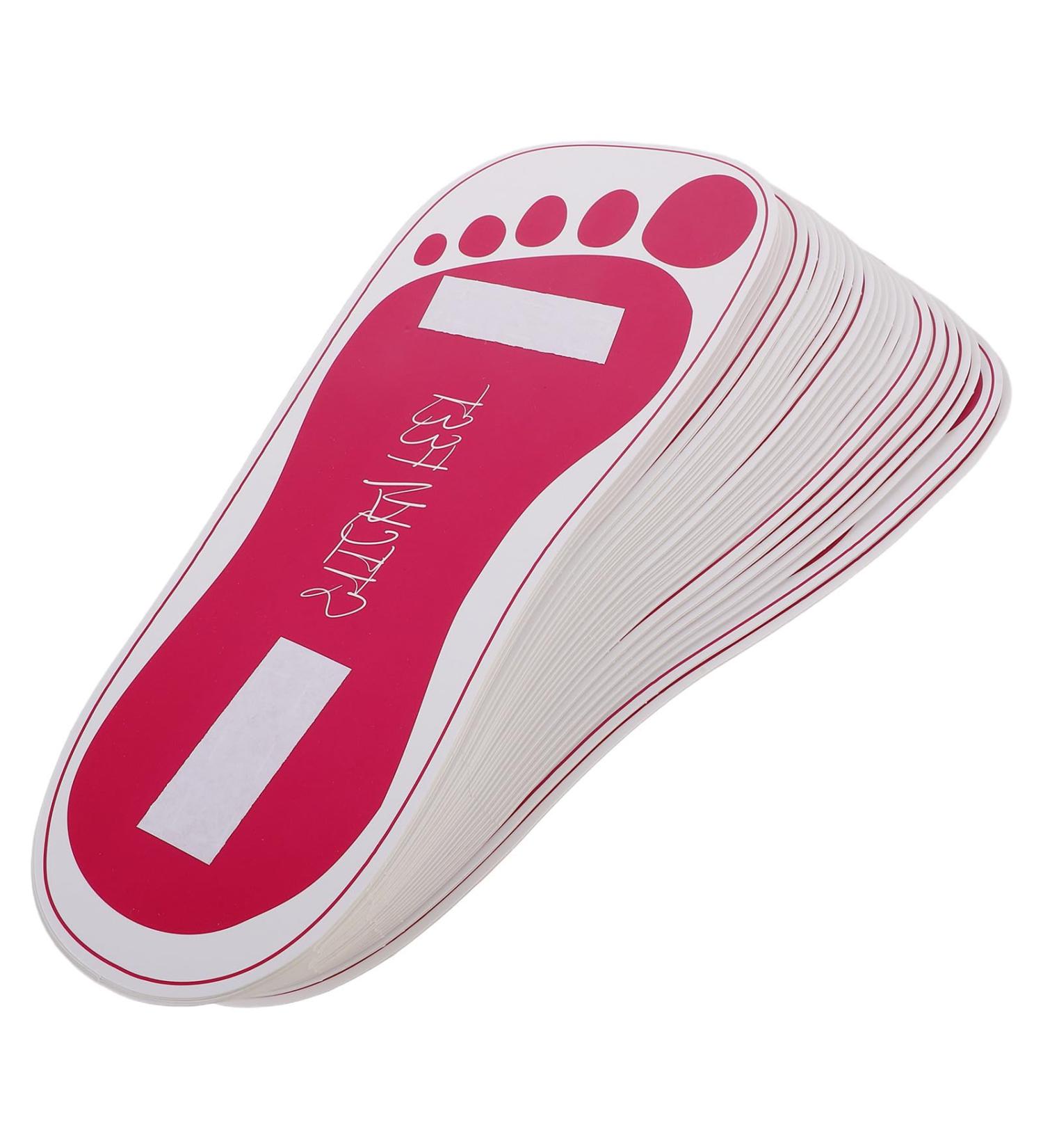 25 Paires de Coussinets Adh sifs Jetables pour Pieds Protections Hygi niques Antid rapantes pour Bronzage par Pulv risation Accessoires Rose Fuchsia pour Salon et Usage - Buy Online on GoSupps.com