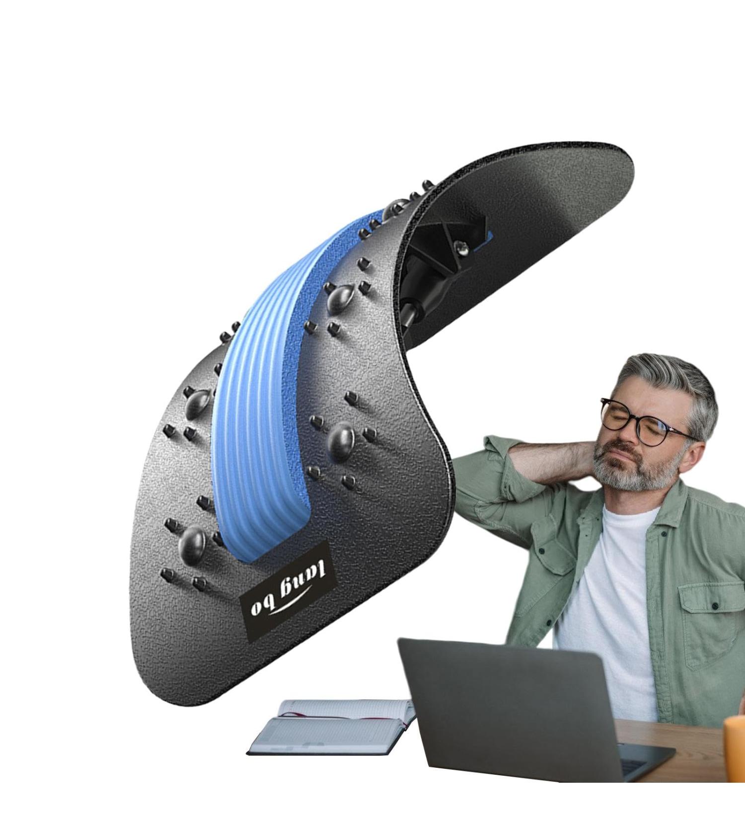 Back Stretcher for Lower Back Low Back Stretcher | Multifunctional Adjustable Back Cracking Board | Elastic Back Massager for Making - Buy Online on GoSupps.com