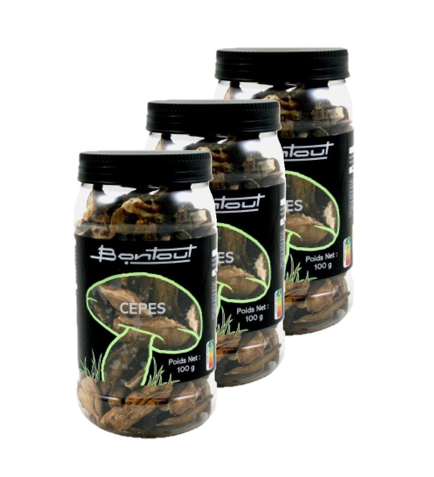  Bontout Set of 3 Porcini mushrooms - 100 g jar - Buy Online on GoSupps.com