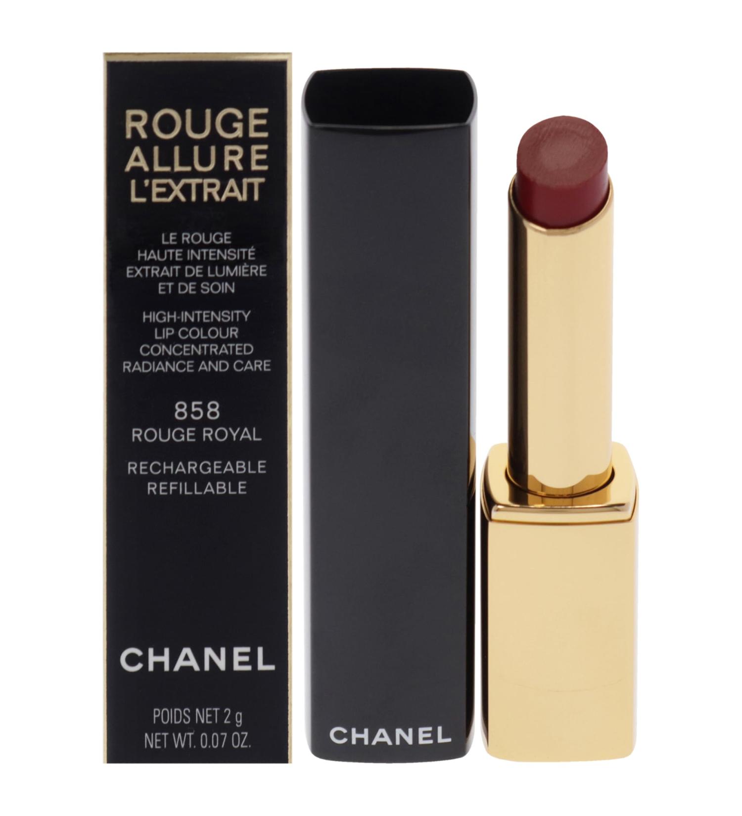 Chanel Rouge Allure Lextrait Lipstick - 858 Rouge Royal for Women | 0.07 oz Refillable Lipstick - Shop Internationally - Buy Online on GoSupps.com