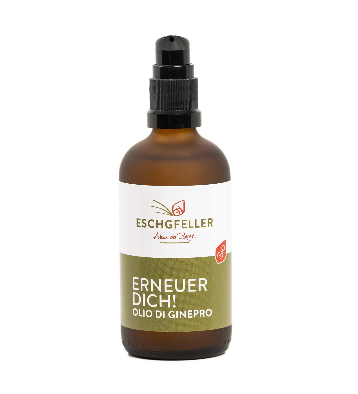 Eschgfeller Renew You! Body & Massage Oil - 100ml Juniper Detox Oil | Finest Quality from South Tyrol - Buy Online on GoSupps.com