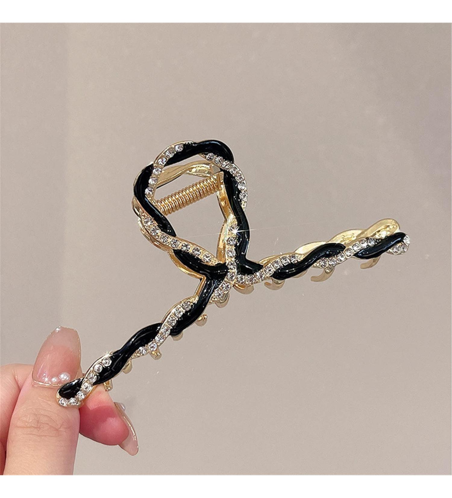 Korean Pearl Metal Hair Clips Cross Hair Claws Women's Elegant Large Hairpin Shark Clip Hair Accessories TS5248-3 TS5248-3 (Color : TS5248 2) - Buy Online on GoSupps.com