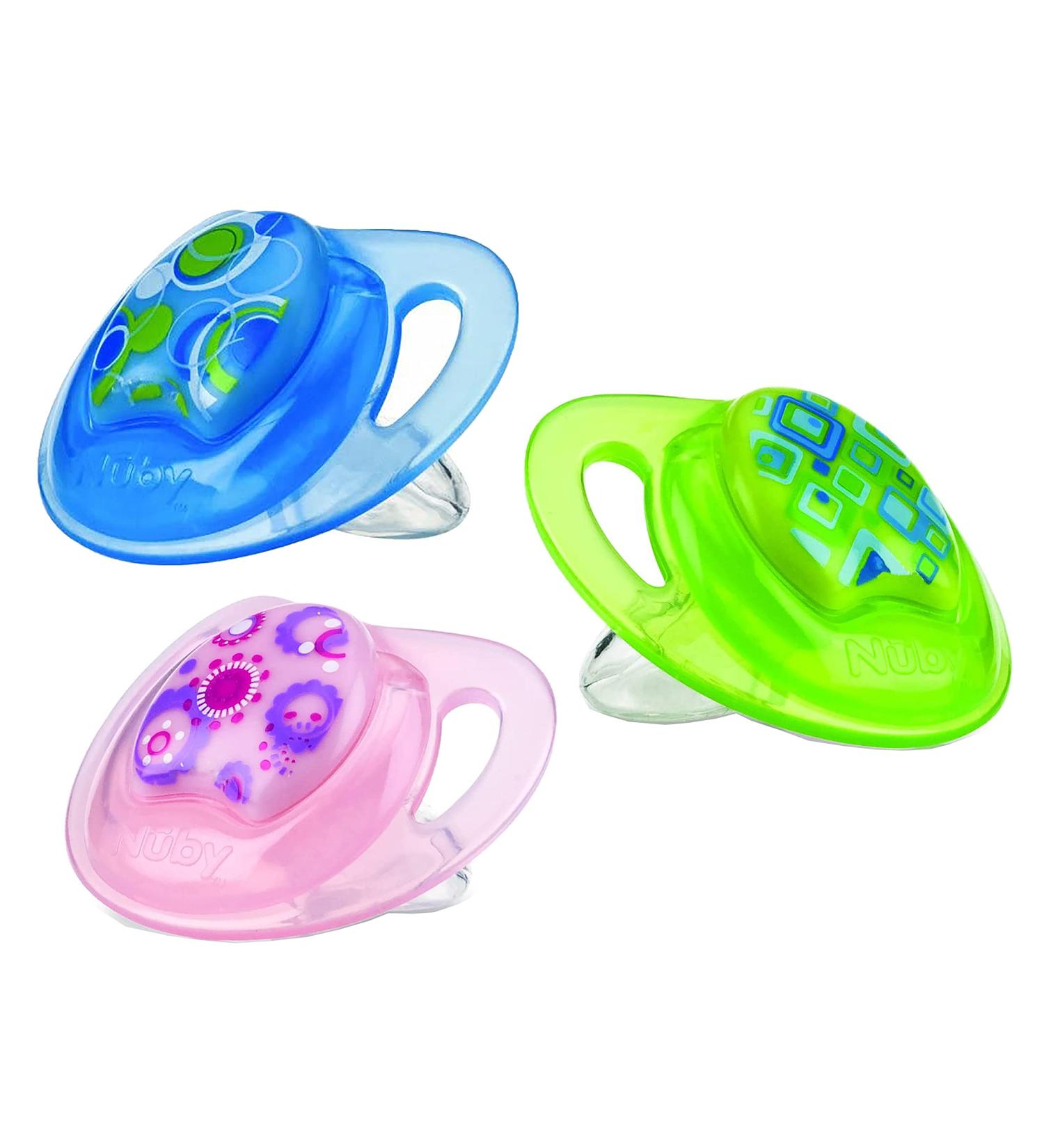 Prima PP Orthodontic Pacifiers - BPA Free & Non-Toxic for Babies 6-18 Months | Unisex with Massage Bag - Buy Online on GoSupps.com