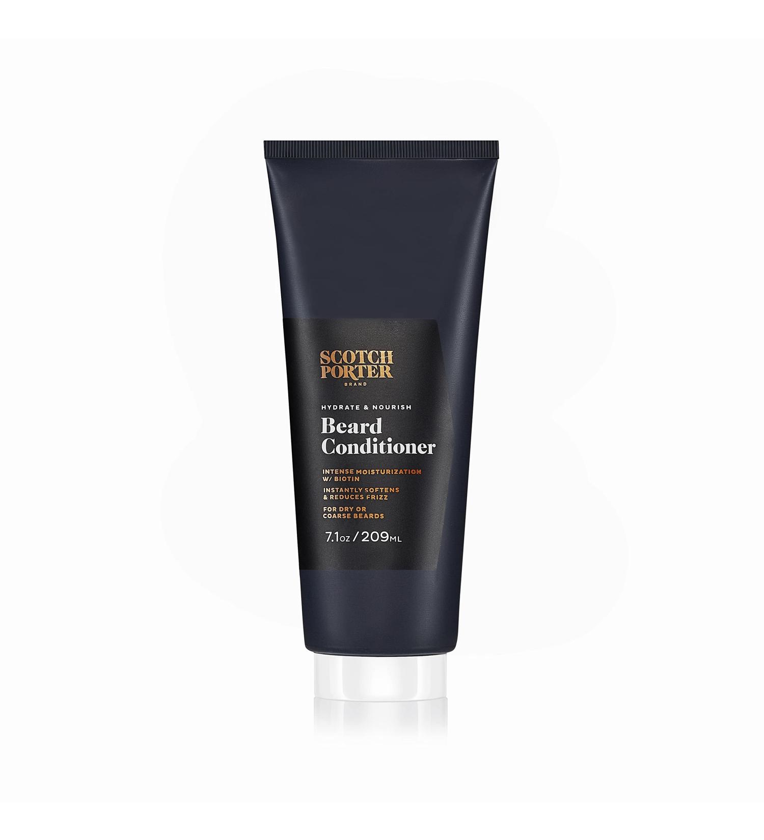 Scotch Porter Hydrate & Nourish Beard Conditioner for Men - Moisturizing & Frizz-Reducing Formula | Vegan, Paraben-Free - 7.1oz Warm Spice & Powdery Scent - Buy Online on GoSupps.com