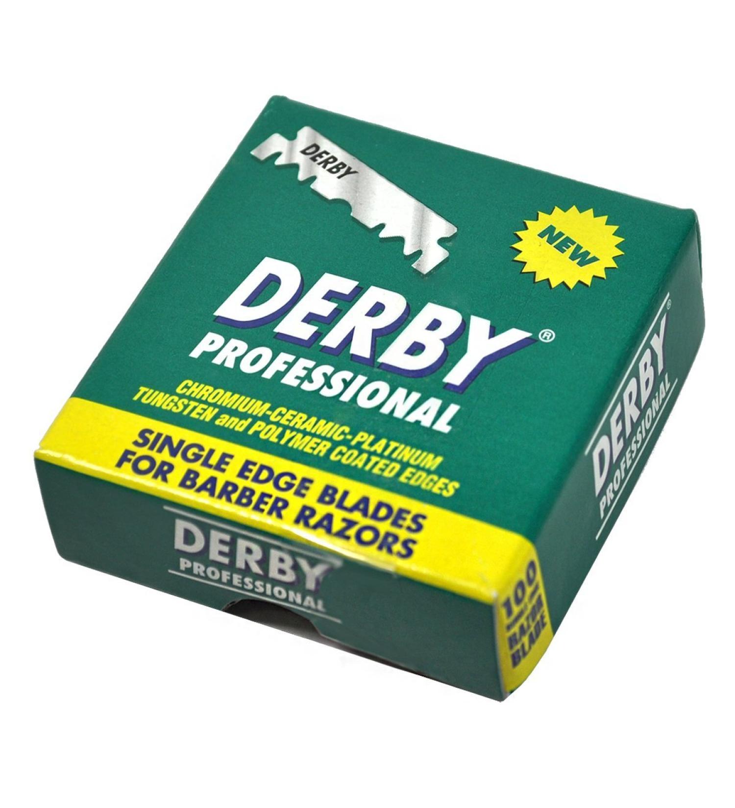 Derby Single Edge Razor Blades for straight razor - PACK OF 3 .3 pack - 1000 Count (Pack of 1) 43237-2-2
