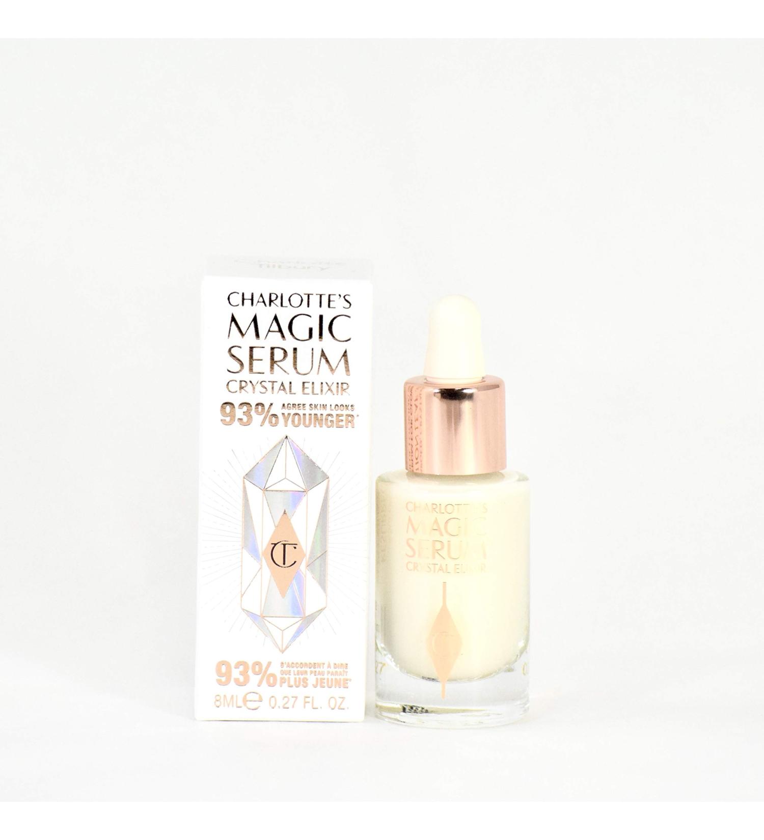 Charlotte Tilbury Magic Serum Crystal Elixir Mini Travel Size 0.27 oz - for youthful  hydrated  glowing looking skin