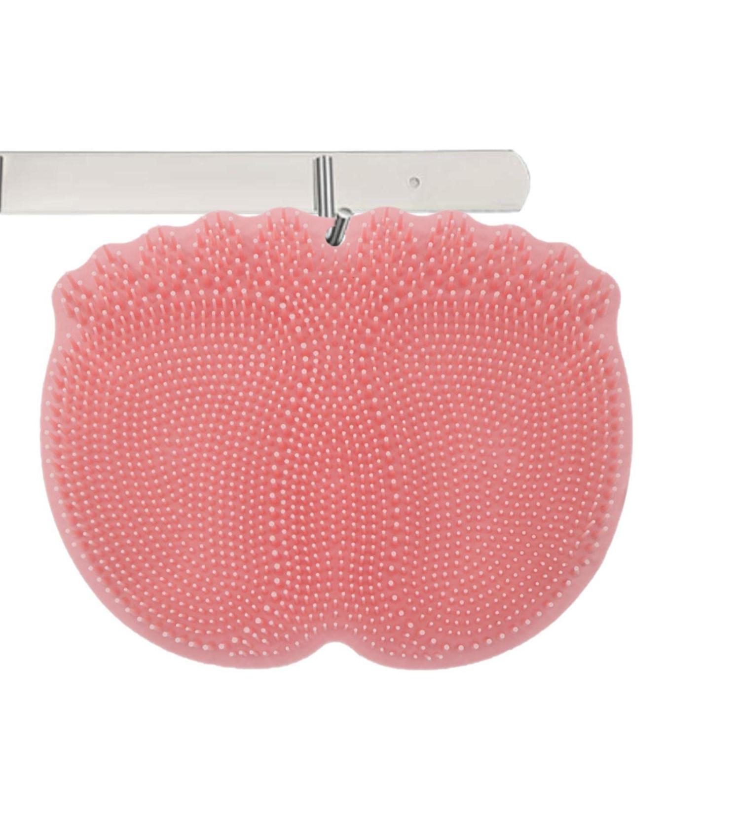 Large Non-Slip Shower Foot Scrubber Mat - Relieve Pain & Relax - Lear-au Rose - Buy Online on GoSupps.com