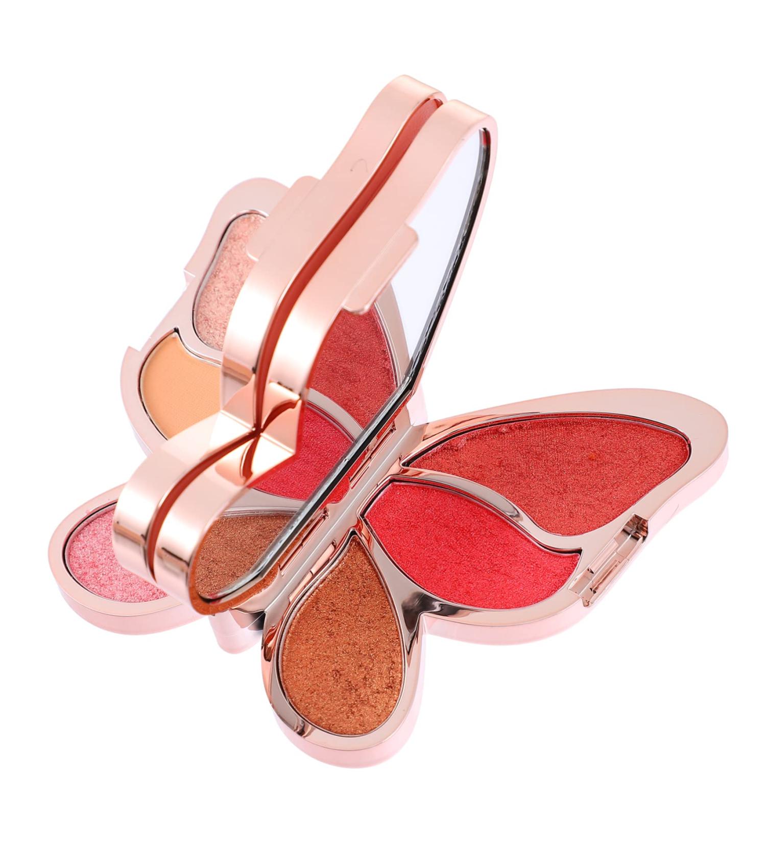 OHPHCALL 1pc Eyeshadow Palette Cosmetic Supplies Eye Shadow Plate Cosmetic Supply Cheek Blusher Abs As Shown 2 - Buy Online on GoSupps.com