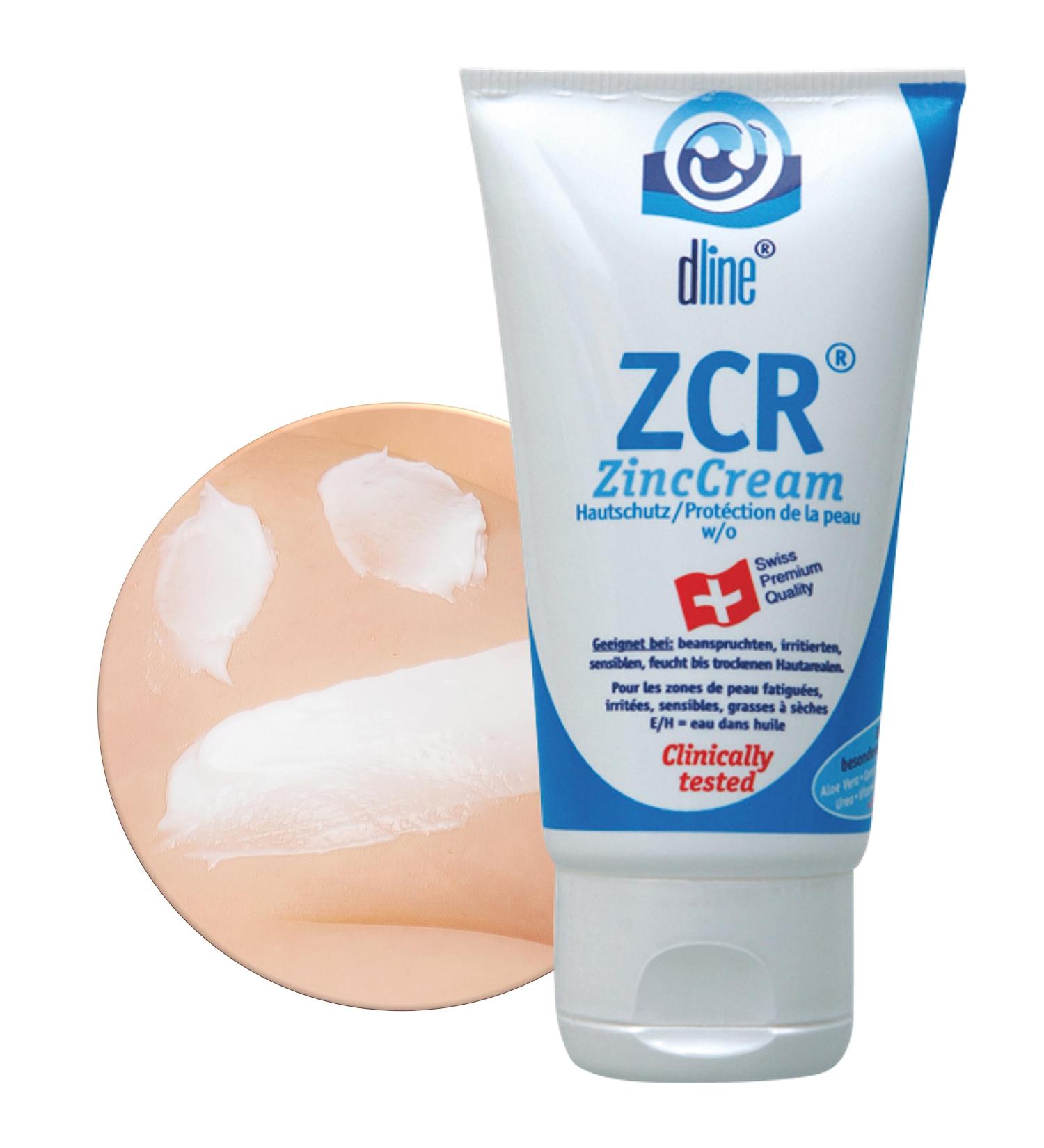 DLINE ZCR Zinc Cream 50ml - Diaper & Wound Protection | Intimate Care with Aloe Vera & Jojoba | Nursing Professional Recommended - Buy Online on GoSupps.com