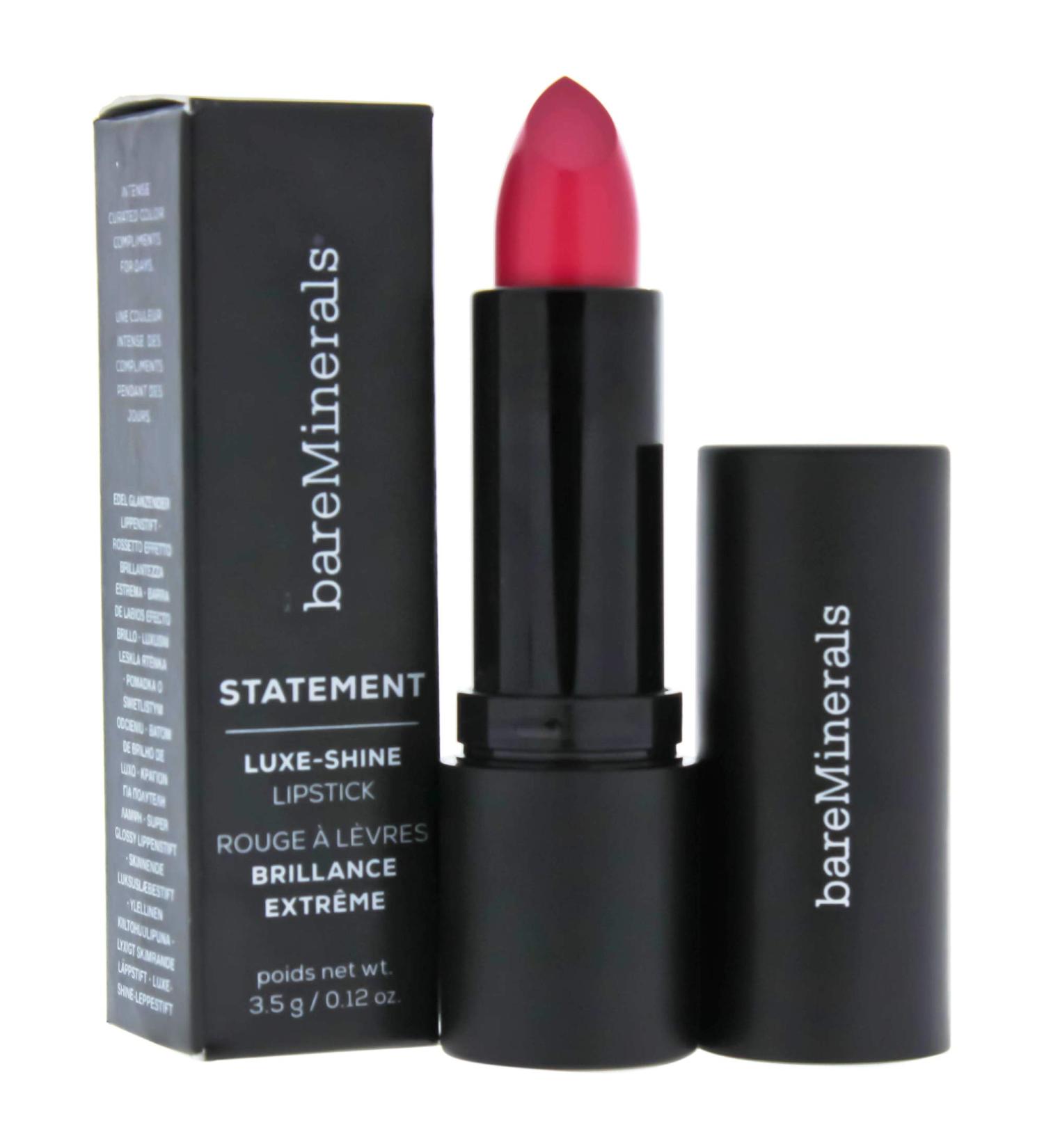 bareMinerals Statement Luxe-Shine Lipstick - Rebound 0.12 oz (Pack of 1) - Buy Online on GoSupps.com