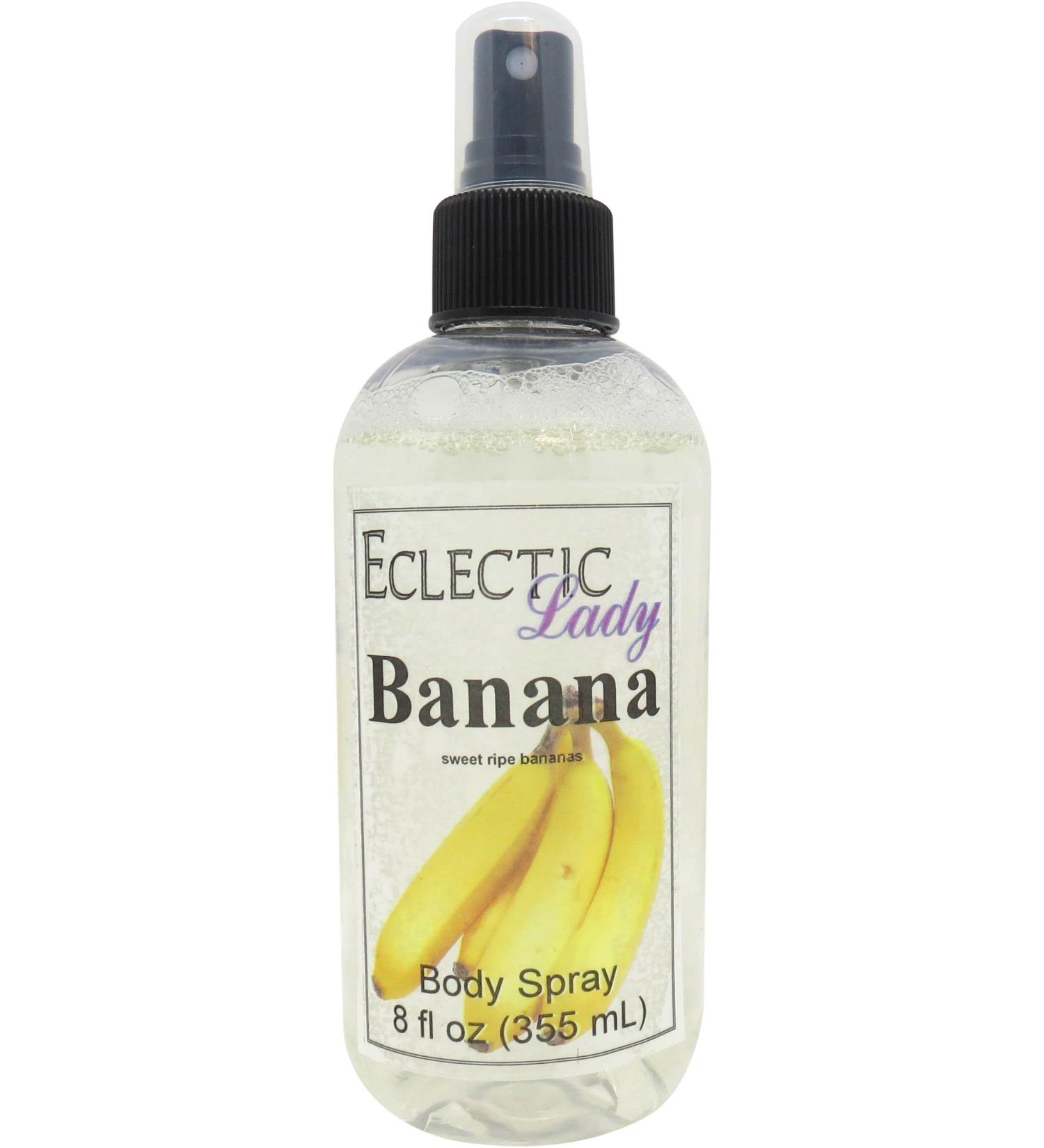 Banana Body Spray 8 ounces Body Mist for Women with Clean Light & Gentle Fragrance Long Lasting Perfume with Comforting Scent for Men & Women Cologne with Soft Subtle Aroma For Daily Use Regular Strength 8 Fl Oz (Pack of 1) - Buy Online on GoSupps.com