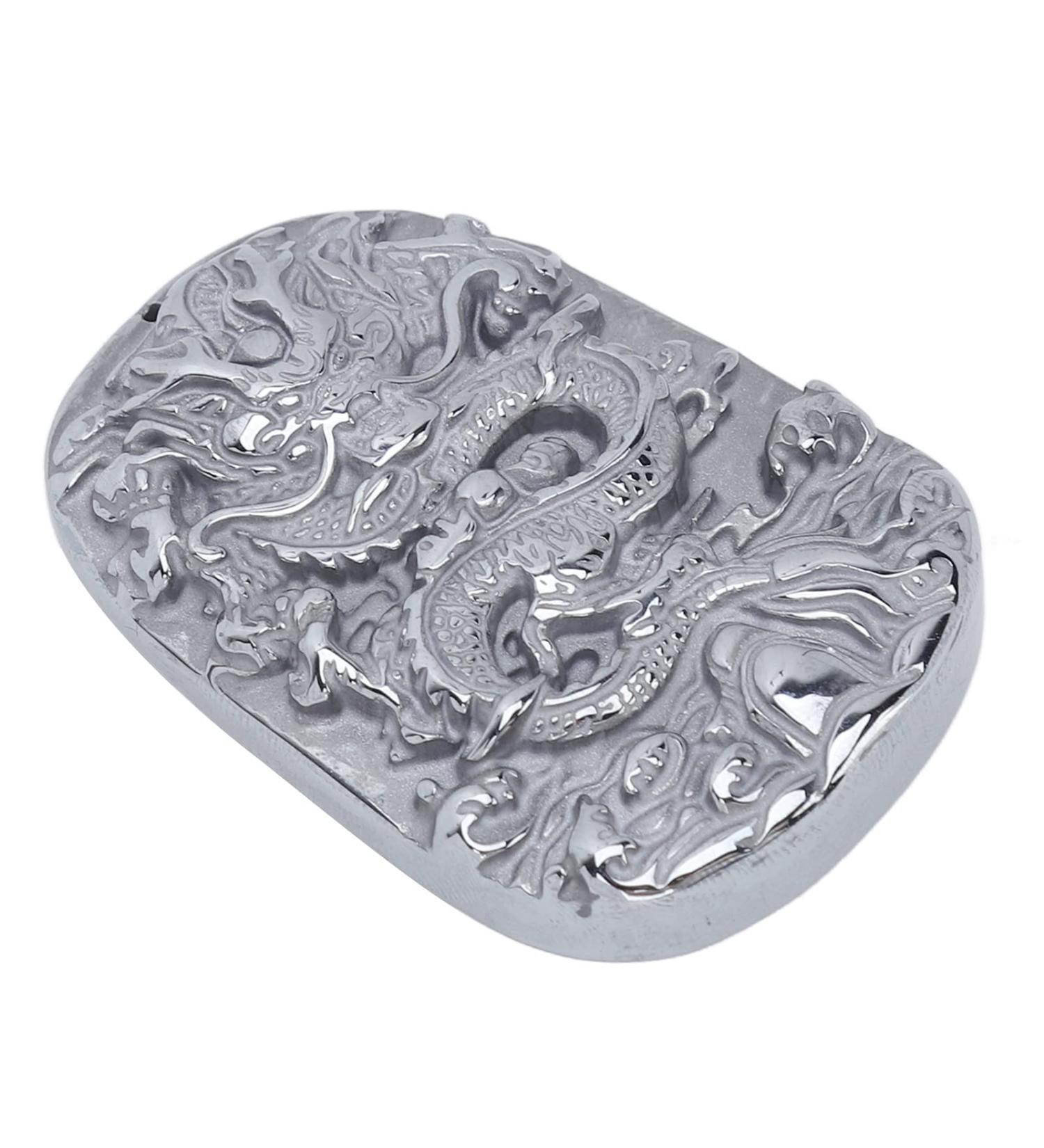 Verdant Touch Terahertz Dragon Fan Necklace - Natural Carved Stone 60x180 cm | Unique Jewelry Production - Buy Online on GoSupps.com