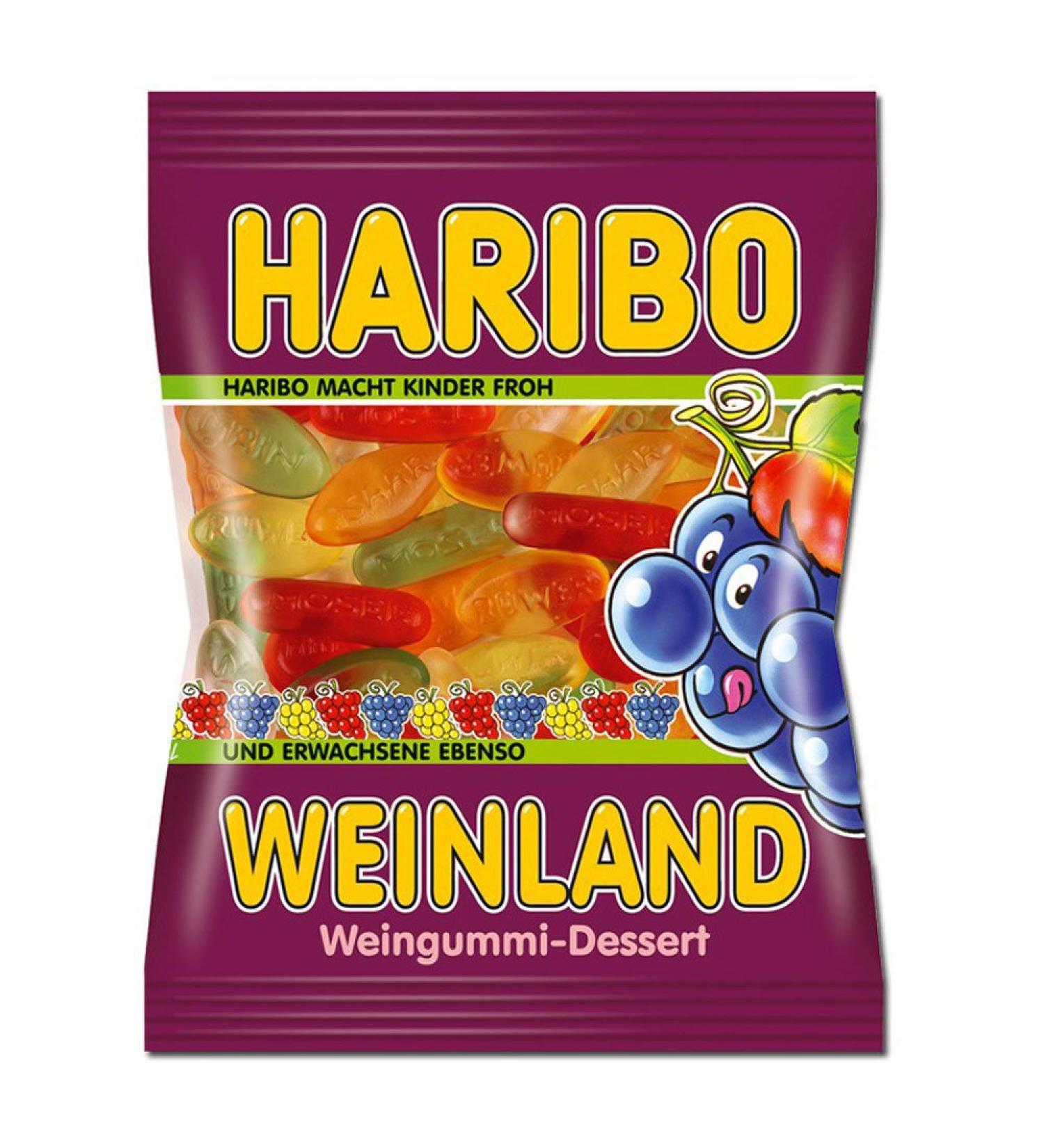 HARIBO Haribo Weinland Wine Rubber Bags 6 x 200 g