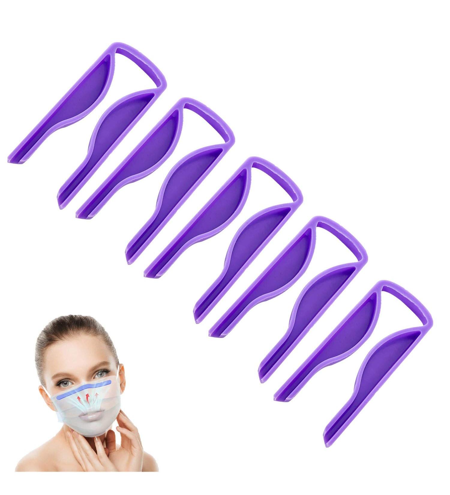 Youning Fogless Accessories for Glasses - Anti-Fog Nose Bridge Stripes (5 Pieces Purple) | Reusable Anti-Fog Solution - Buy Online on GoSupps.com