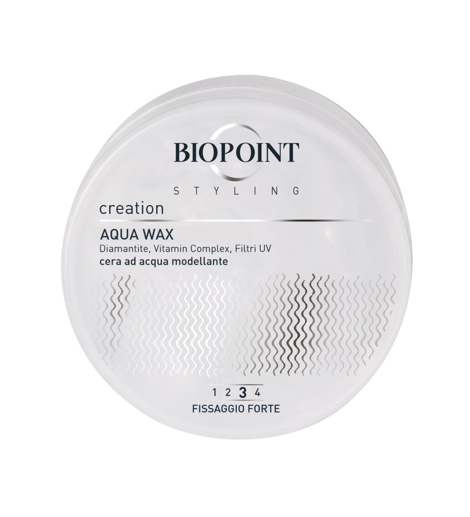 Biopoint Styl Aqua Wax 100ml Best International Hair Styling Wax for Strong Hold & Shine - Buy Online on GoSupps.com