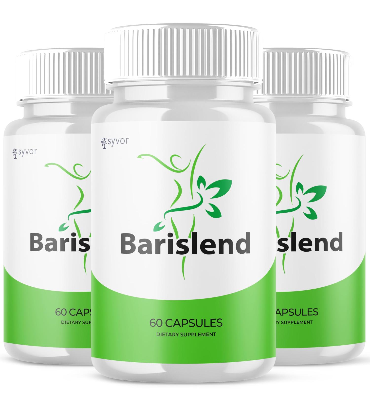 (3 Pack) Barislend Capsules Official Barislend Pink Salt Pills with All Natural Ingredients Bari-Slend Advanced Formula Vitamin Pills for Health and Wellness Support for Men and Women (180 Capsules) - Buy Online on GoSupps.com