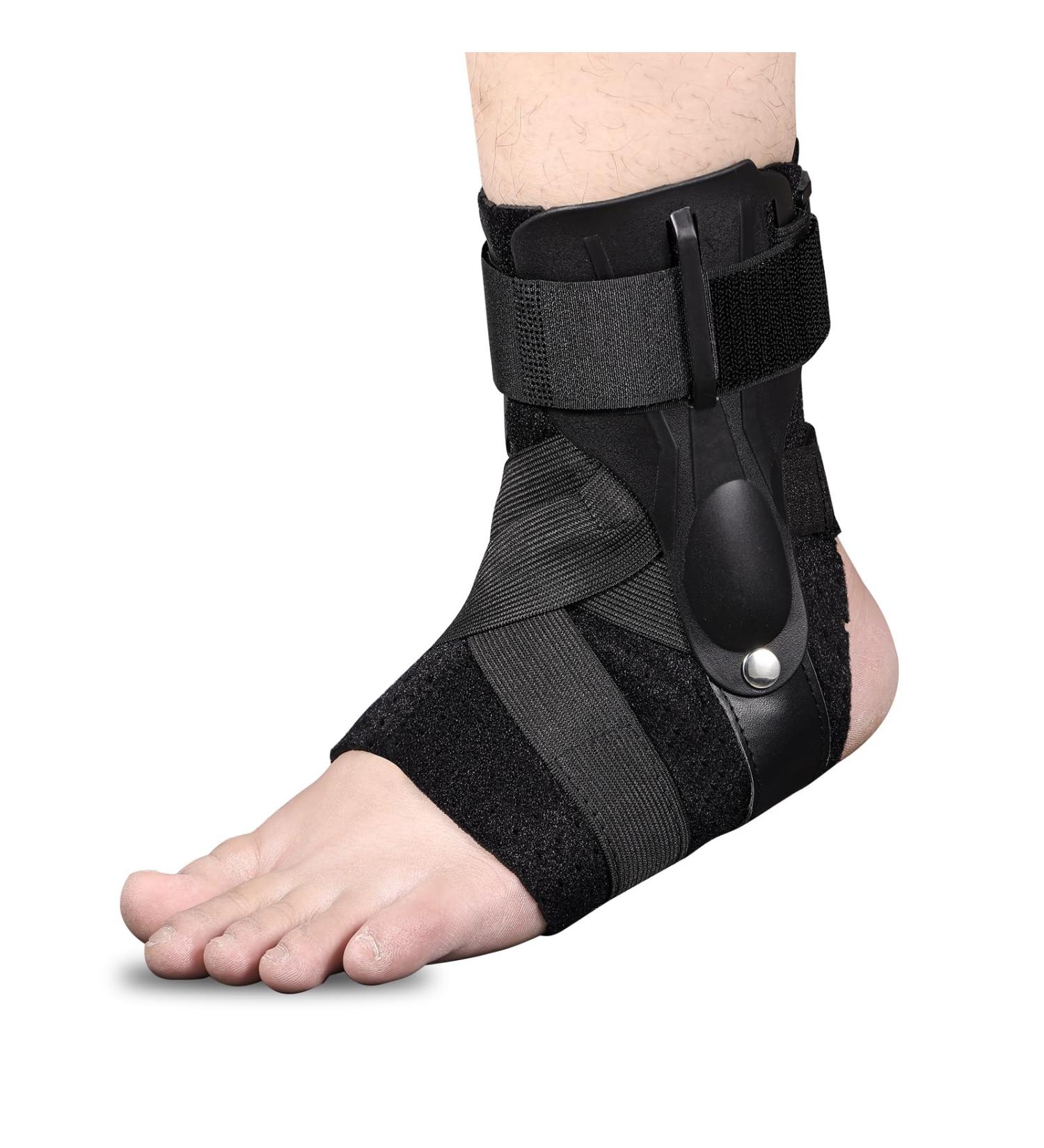 Ankle Brace for Sprained Ankle | Support & Stabilizers for Volleyball & Basketball | X-Large Foot Support for Men & Women - Buy Online on GoSupps.com