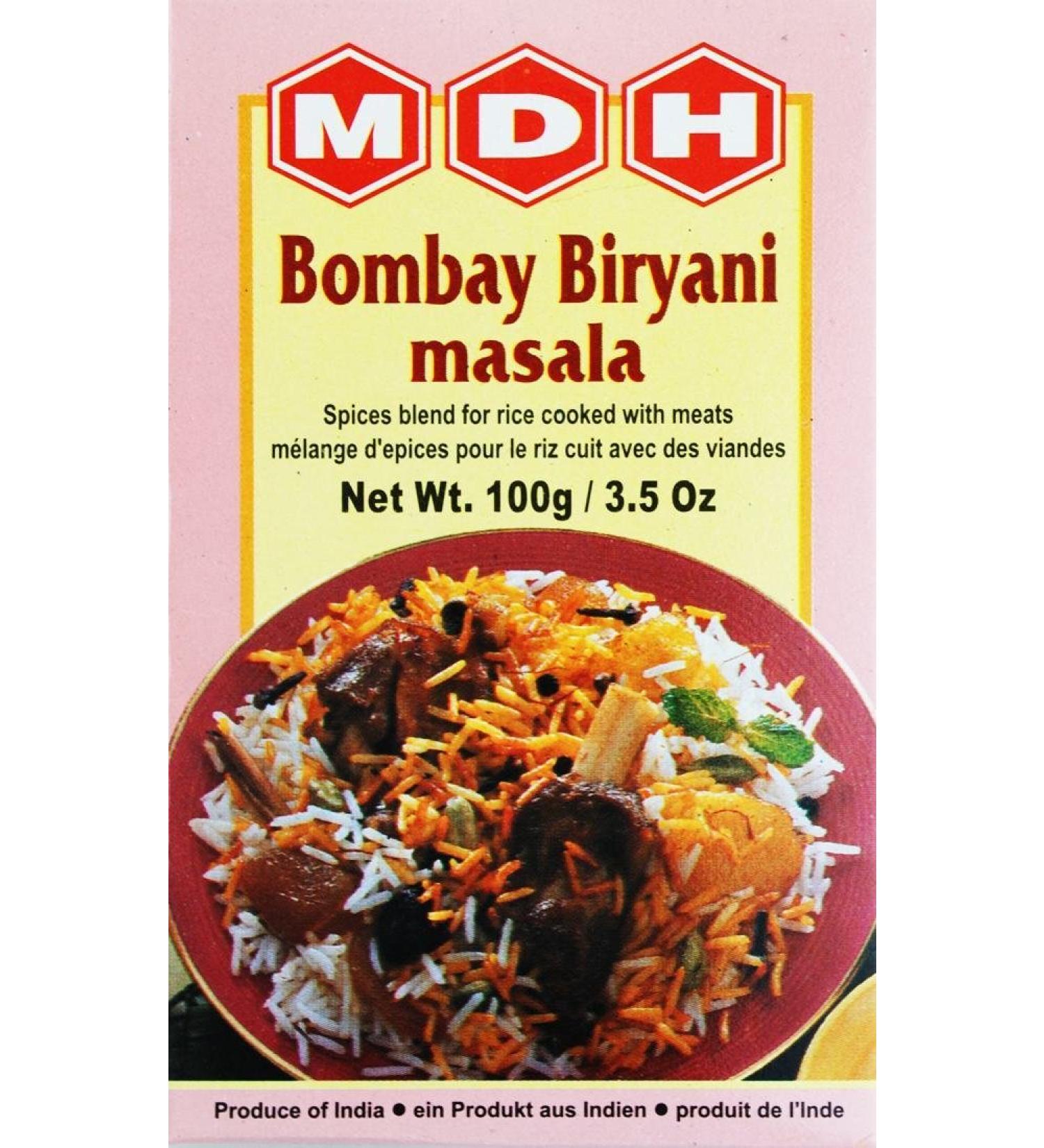 MDH Bombay Biryani Masala Powder 100g | Bombay Biryani Spicy Masala Mix
