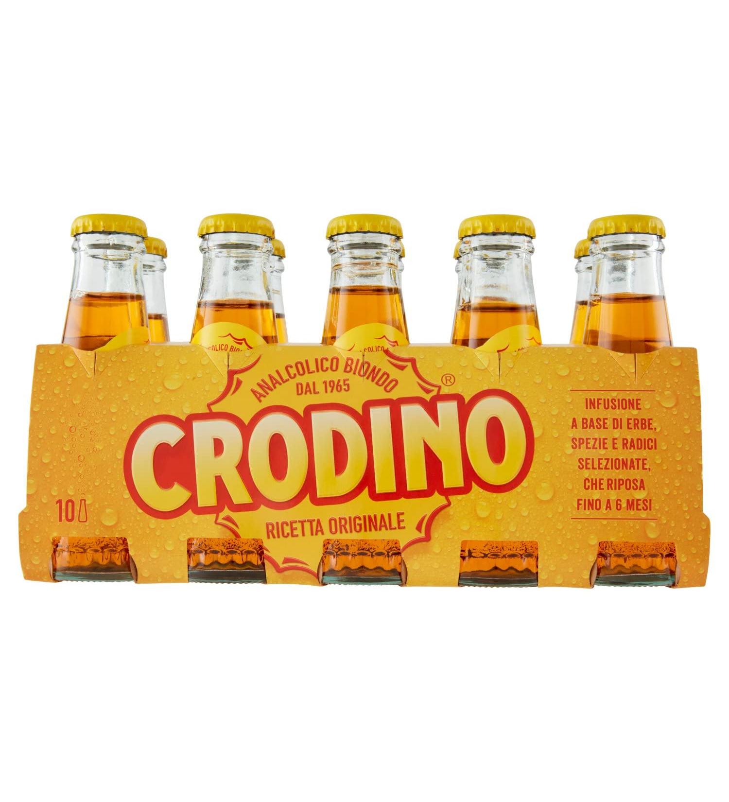 Crodino (100ml x 10) - Italian Ap ritif for Sale Online - Buy Online on GoSupps.com