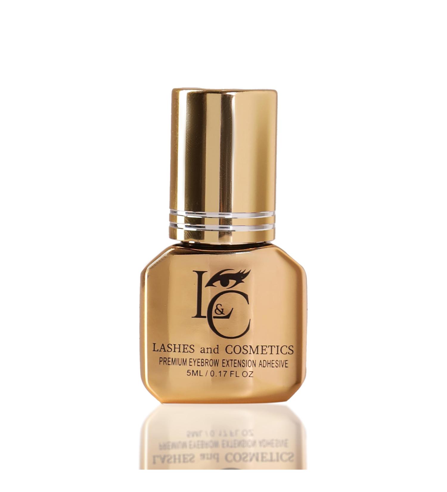 Premium Clear Eyebrow Extension Glue - Hypoallergenic Easy-to-Use Adhesive for Natural-Looking Eyebrows | Ideal for All Types of Eyebrow Extensions - Buy Online on GoSupps.com