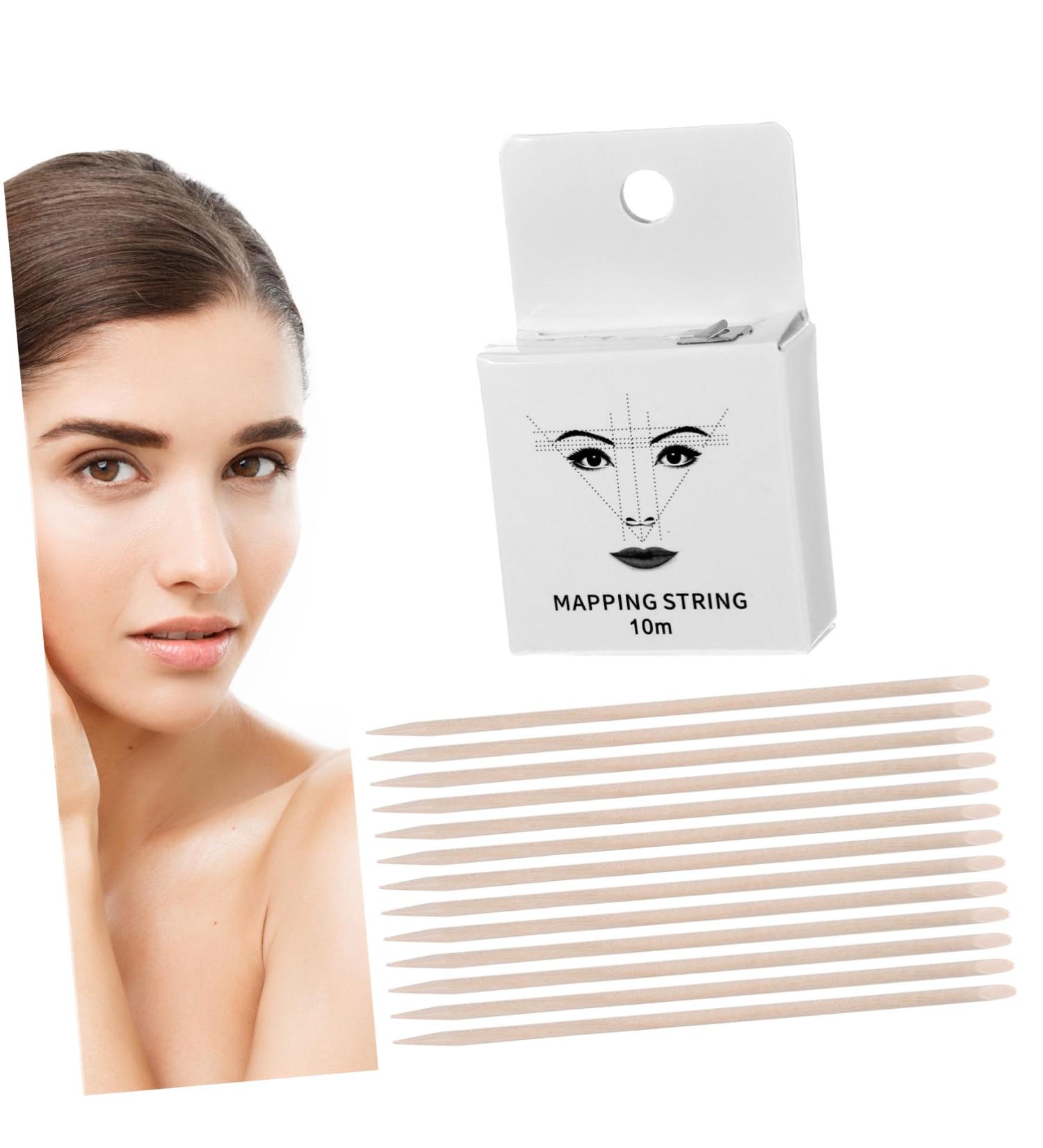 FOMIYES 1 set string Measuring Supply Women with Line Drawing Sticks Precise Ink Eyebrow Beauty Marking - Buy Online on GoSupps.com