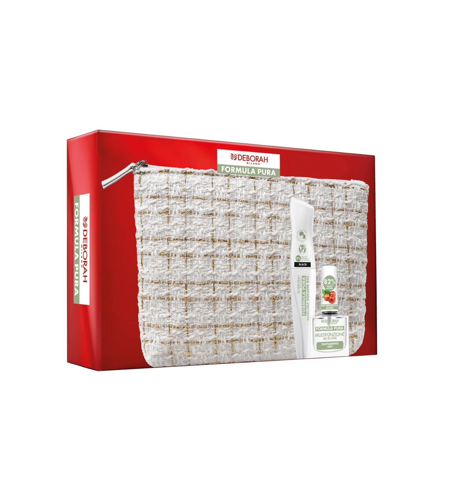  DEBORAH Deborah Milano - Women's Gift Set: Pura Formula Includes Organic Volume Mascara Multi-Purpose Nail Polish - Buy Online on GoSupps.com