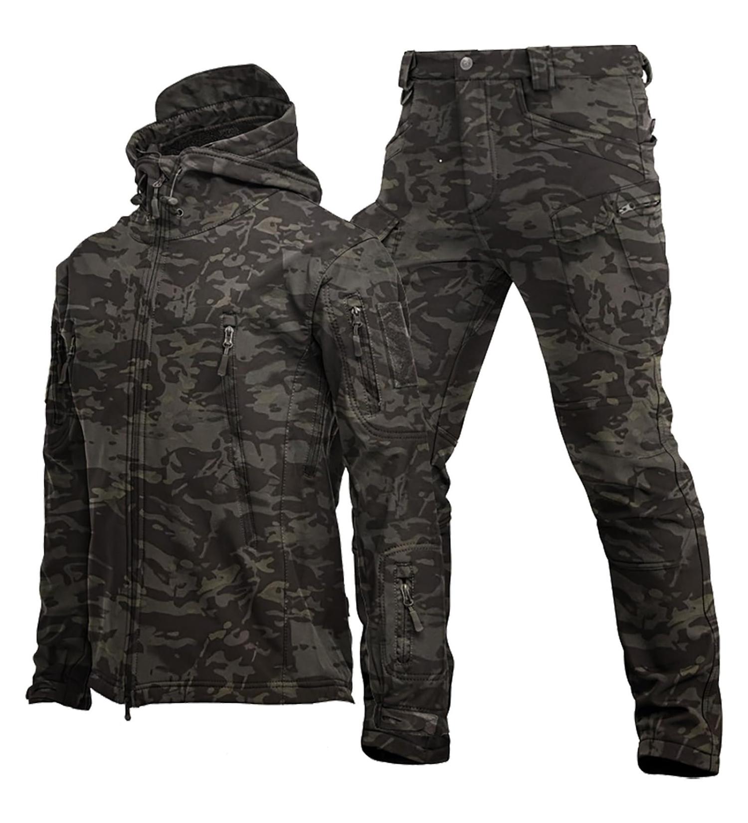 Hanxiulin Men's Training Suit - Fashionable Jogging Set with Pants & Jacket for Sports & Fitness - Buy Online on GoSupps.com