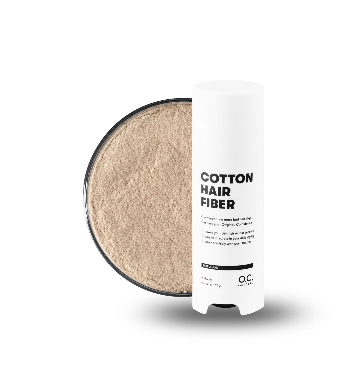 O.C. Haircare Scatter Hair for Sealing - Medium Blonde #7 | 11 Colors | Recommended by Leading Salons - Perfect for Crown & Bald Spots - International Shipping Available - Buy Online on GoSupps.com