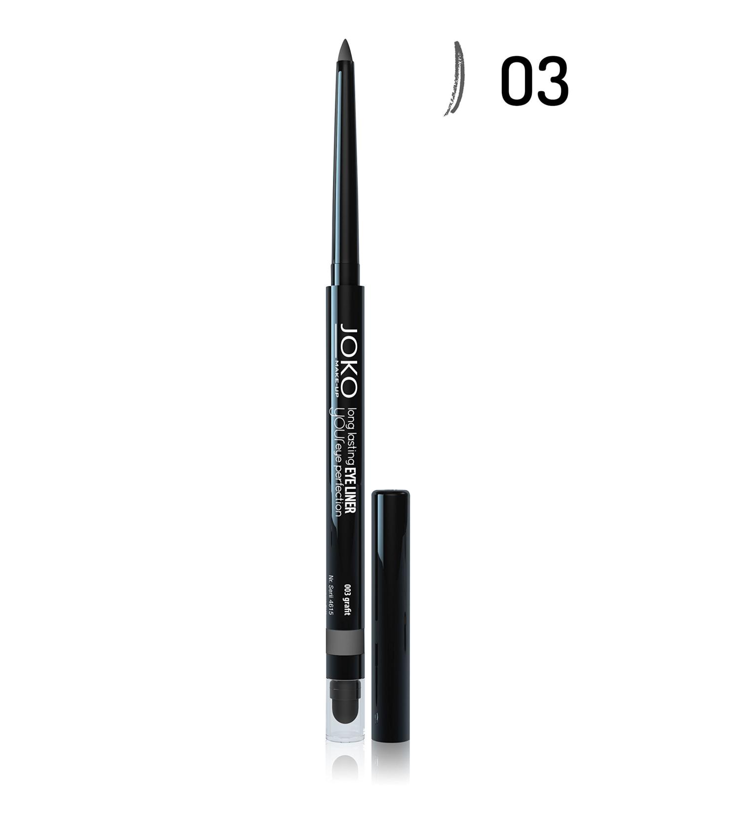 Automatic eyeliner pencil - 03 Grey - With foam tip - Joko