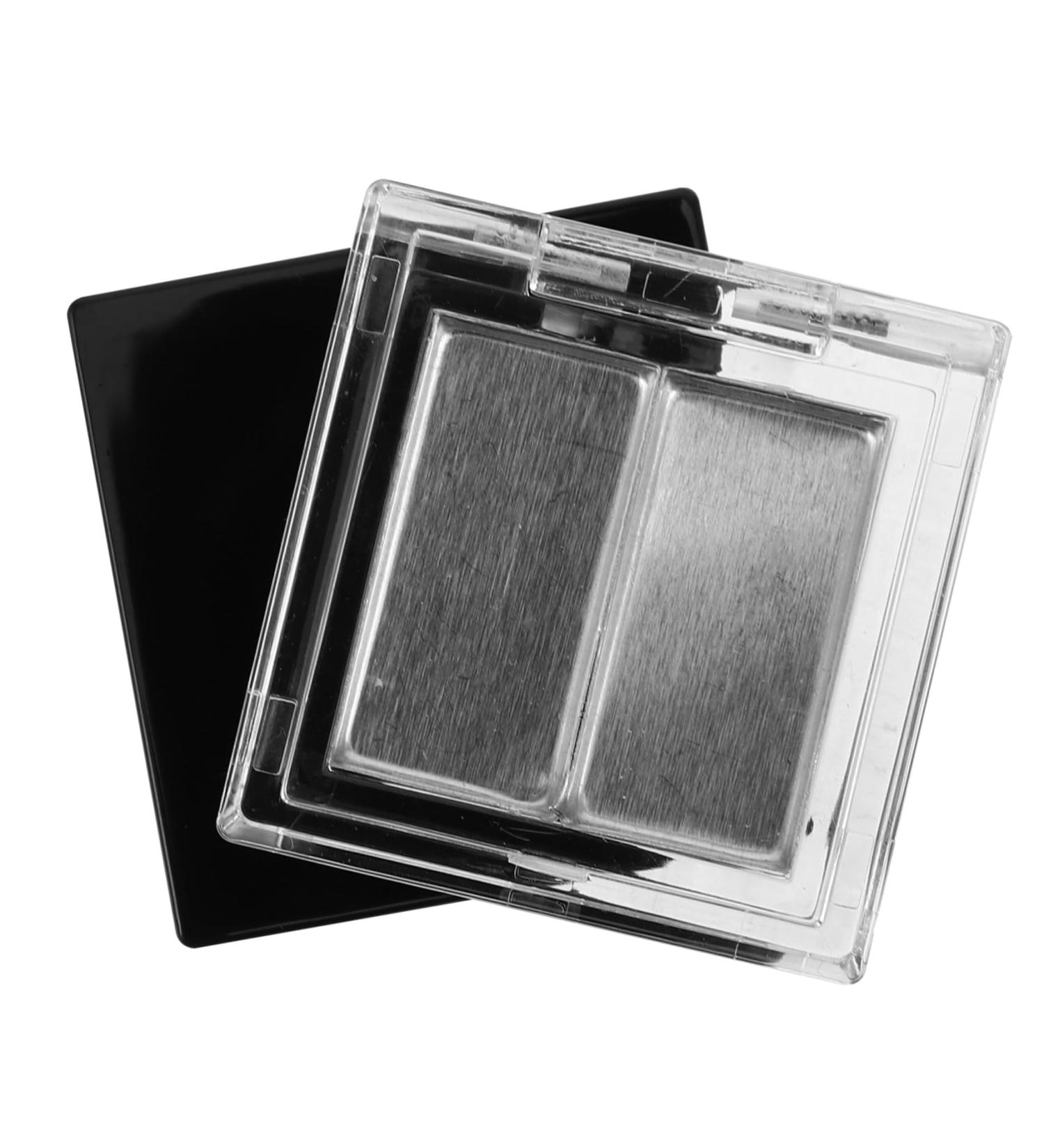 Happyyami 2pi ces Lot De Palettes Vides Pour Diy Maquillage Plateau Cosm tique De Voyage Bo tier Distributeur Pour Fards Paupi res Et Blush - Buy Online on GoSupps.com