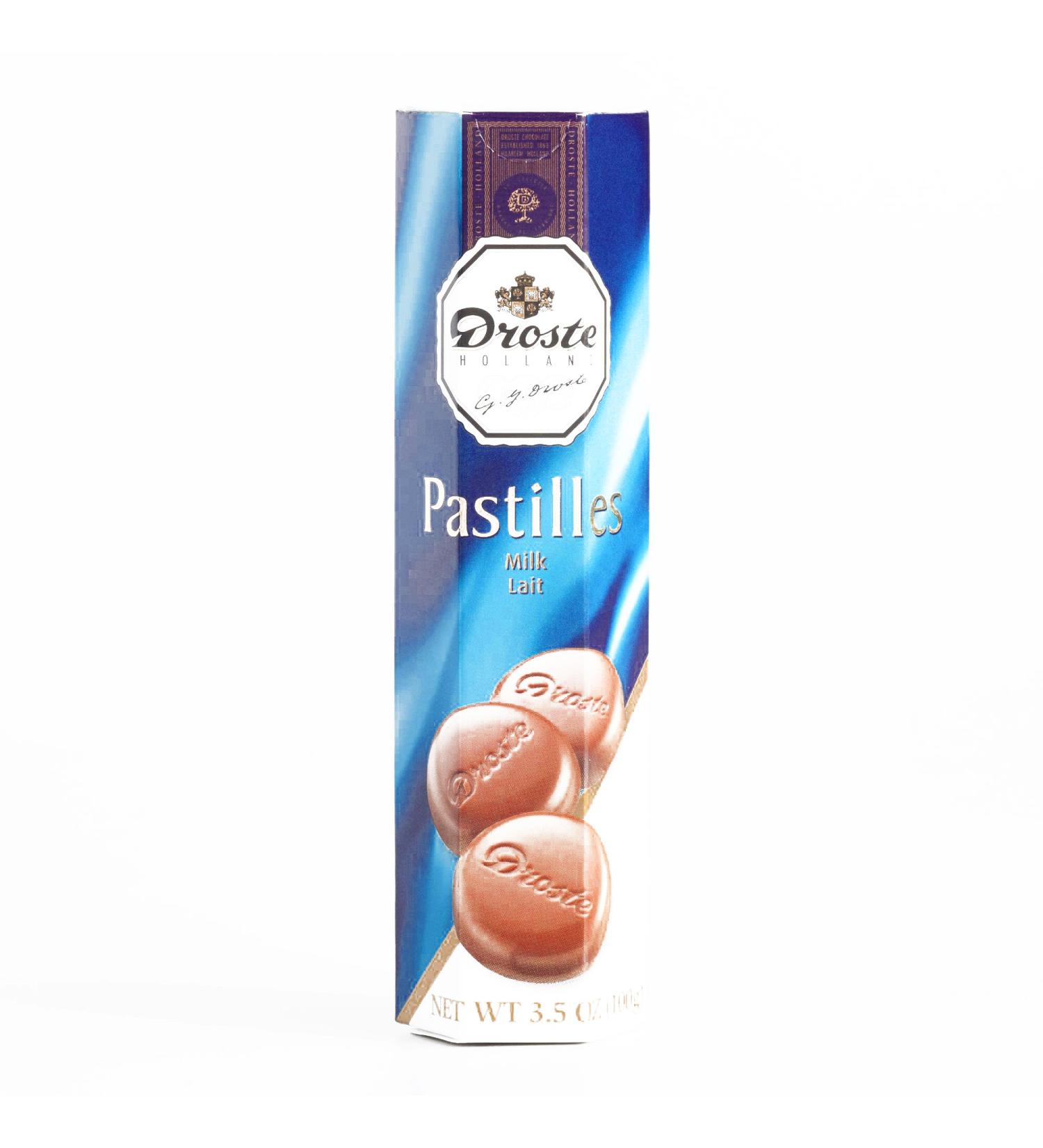 Droste Milk Chocolate Pastilles 3.5 oz Each (4 Items Per Order not per case)