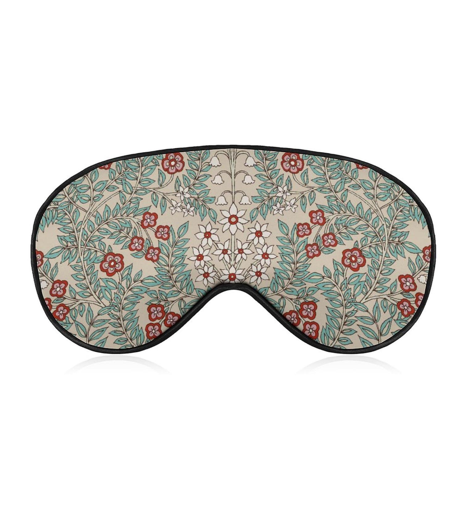 LynaRei Vintage Paisley Style Sleep Mask - Adjustable Eye Cover for Men and Women - Super-Smooth, Soft Blindfold for Travel and Nap - Style-2 - Buy Online on GoSupps.com