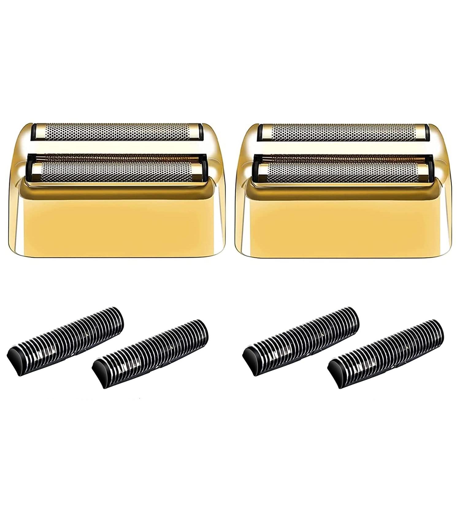 Shaver Replacement Foil & Cutters for BaBylissPRO Barberology Double FXFS2 - 2PC Gold | High-Quality Blades for Smooth Shaving - Buy Online on GoSupps.com