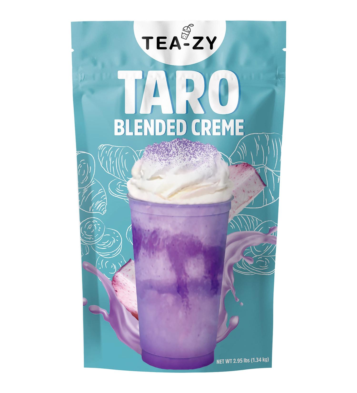Taro Milk Tea Powder (45 Servings) - Bulk Format Bubble Tea Powder for Boba Shops - Buy Online on GoSupps.com