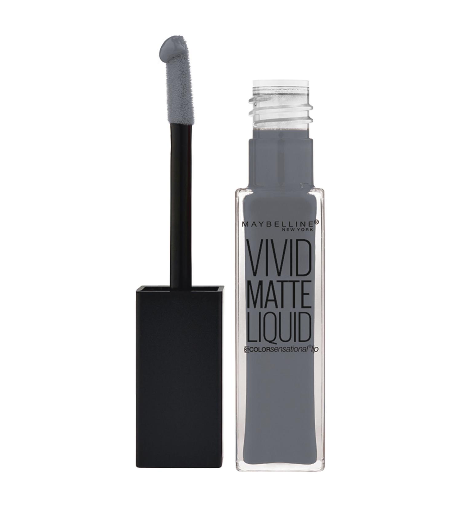 Maybelline Color Sensational Vivid Matte Liquid Lipstick Number 55 Sinful Stone