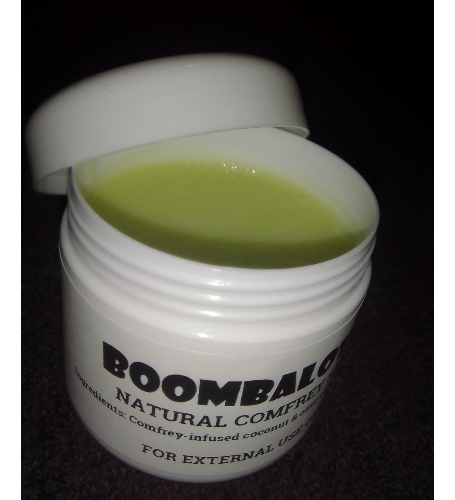 Shop Boombalotta Natural Comfrey Salve - Premium Herbal Pain Relief | International Shipping Available - Buy Online on GoSupps.com