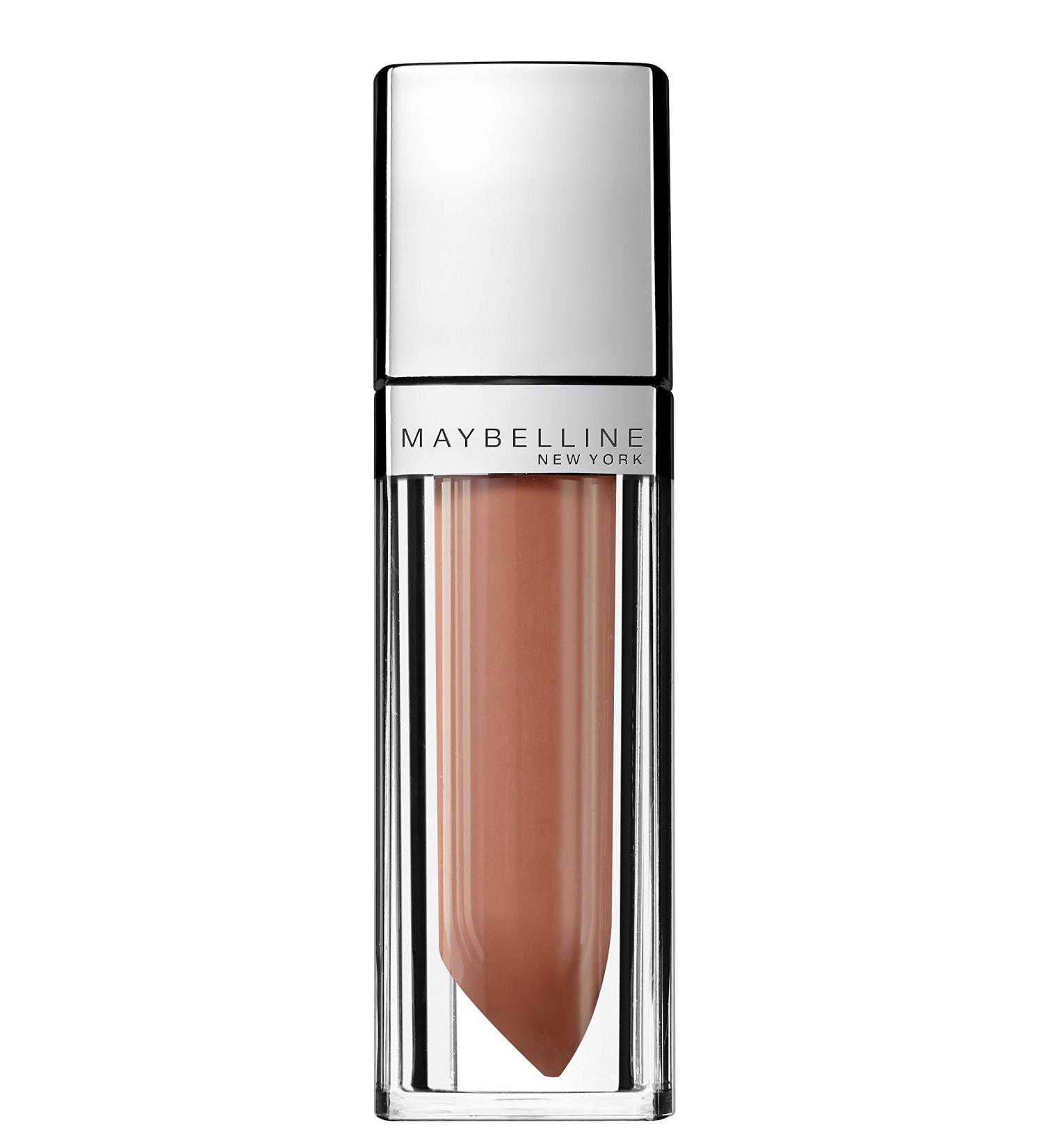 Maybelline New York Make-up LipGloss Color Sensational Elixir Nude Illusion/Tender Light Brown for color-intensive and well-kept lips 1 x 5 ml