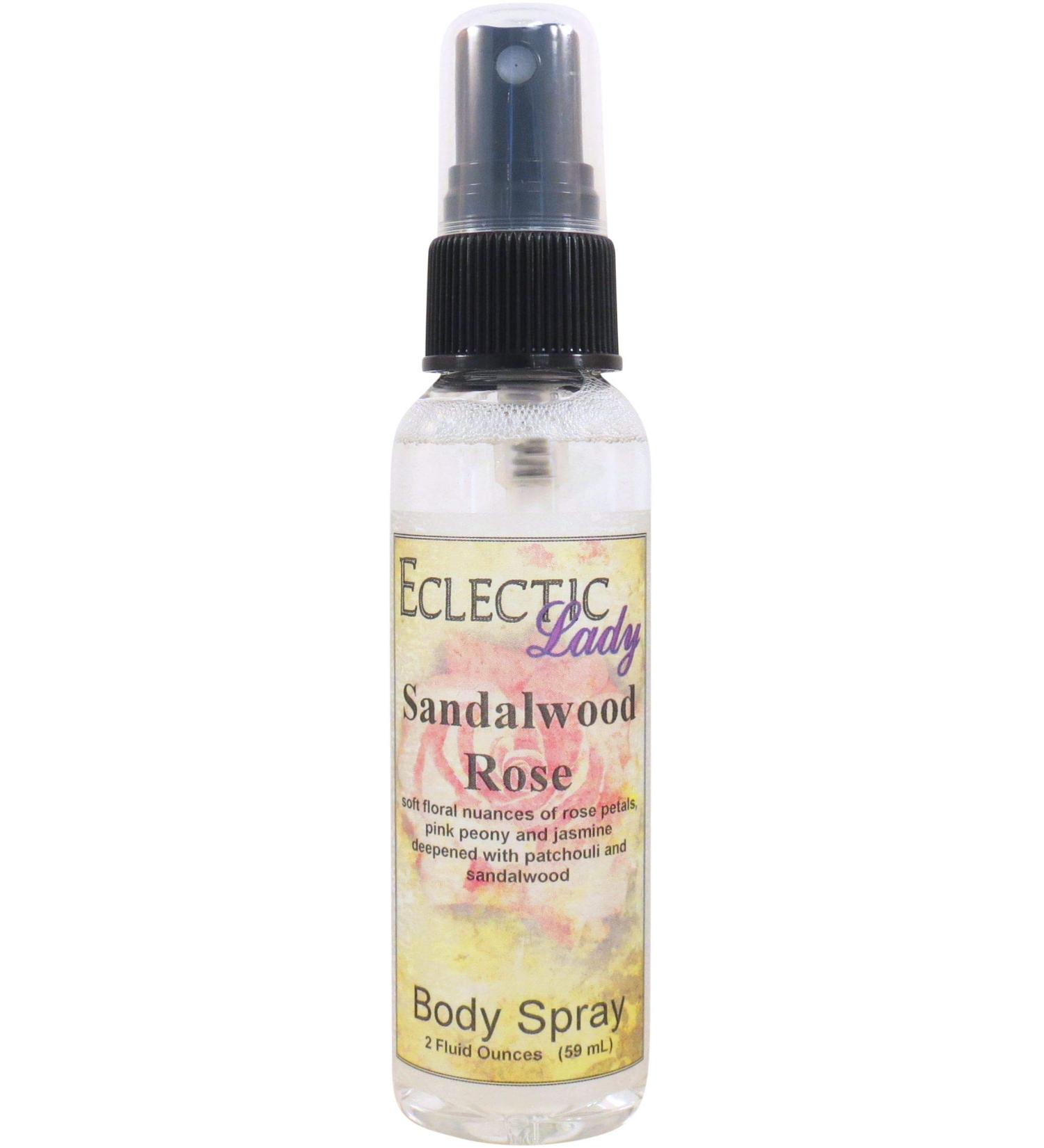 Sandalwood Rose Body Spray 2 ounces Body Mist for Women with Clean Light & Gentle Fragrance Long Lasting Perfume with Comforting Scent for Men & Women Cologne with Soft Subtle Aroma For Daily 2 Fluid Ounces - Buy Online on GoSupps.com
