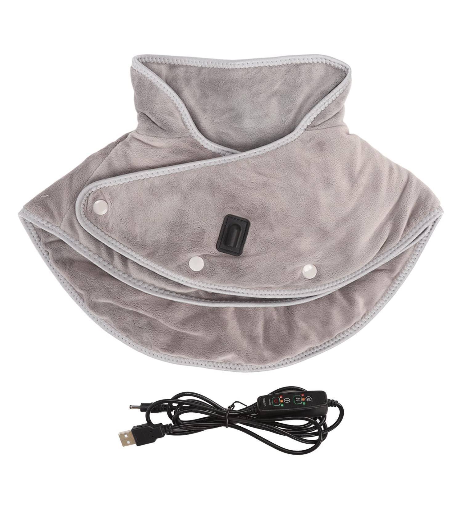 Shoulder Heating Mat - Portable USB 3-Level Temp & Timer for Back Belly Neck Care - Buy Online on GoSupps.com