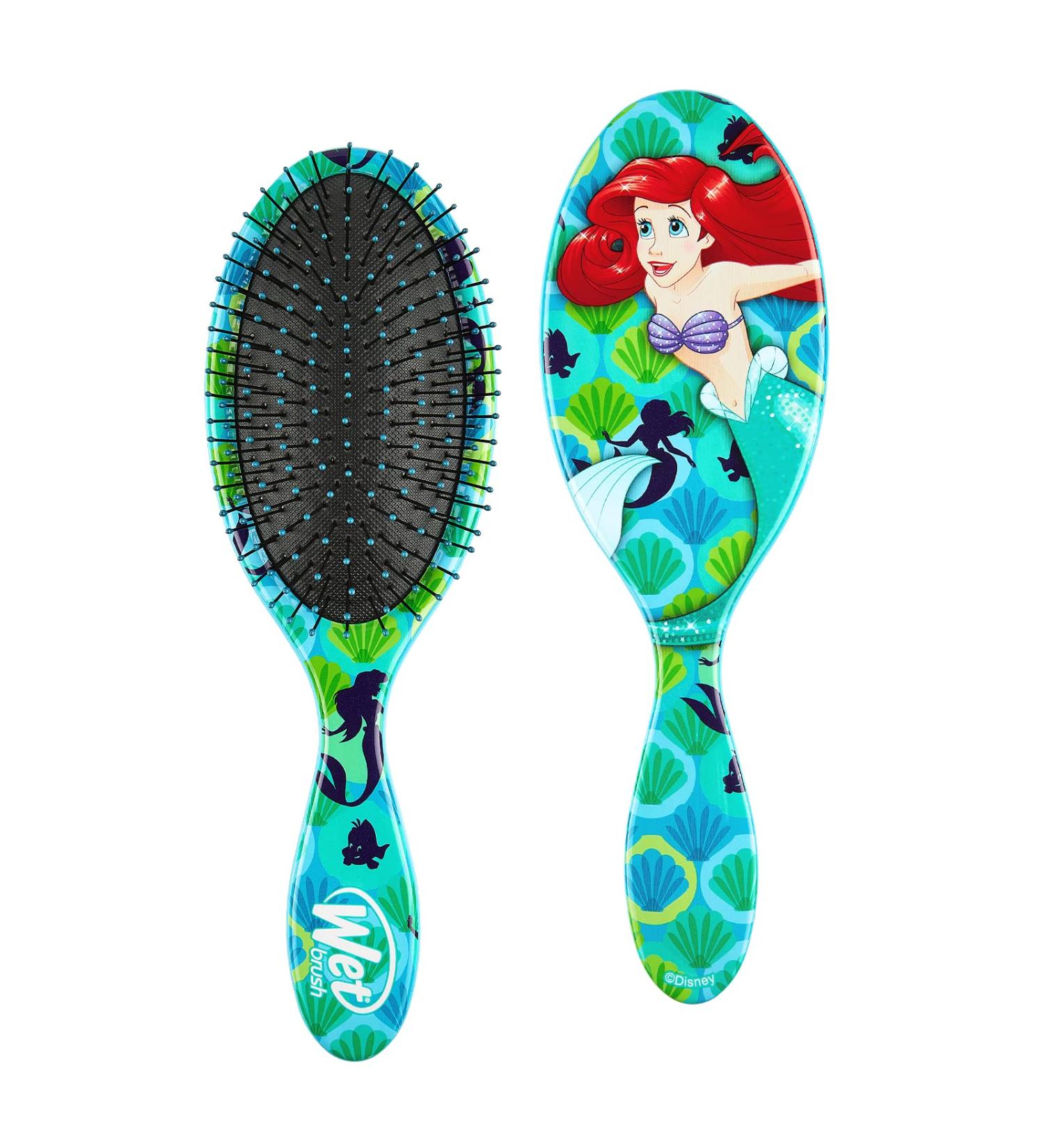 Wet Brush Disney Ariel Detangler Hair Brush for Women, Men, and Kids - Removes Knots and Tangles - Suitable for Wet or Dry Hair - For Natural, Straight, Thick, and Curly Hair - Pain-Free - Buy Online on GoSupps.com